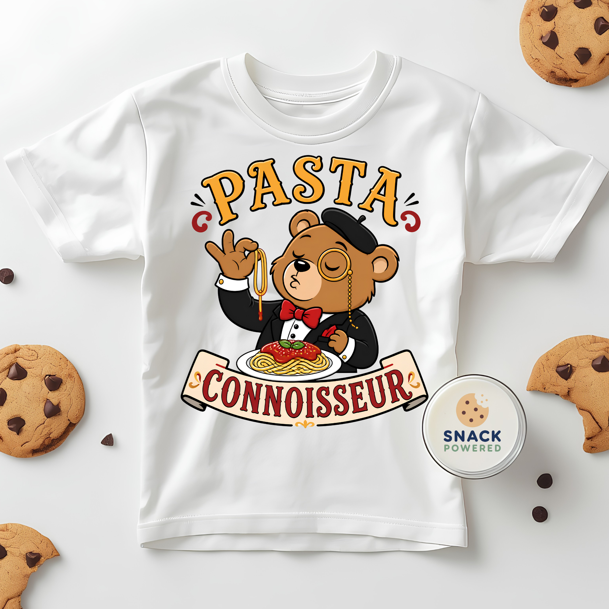 Pasta Connoisseur - Toddler Short Sleeve Tee