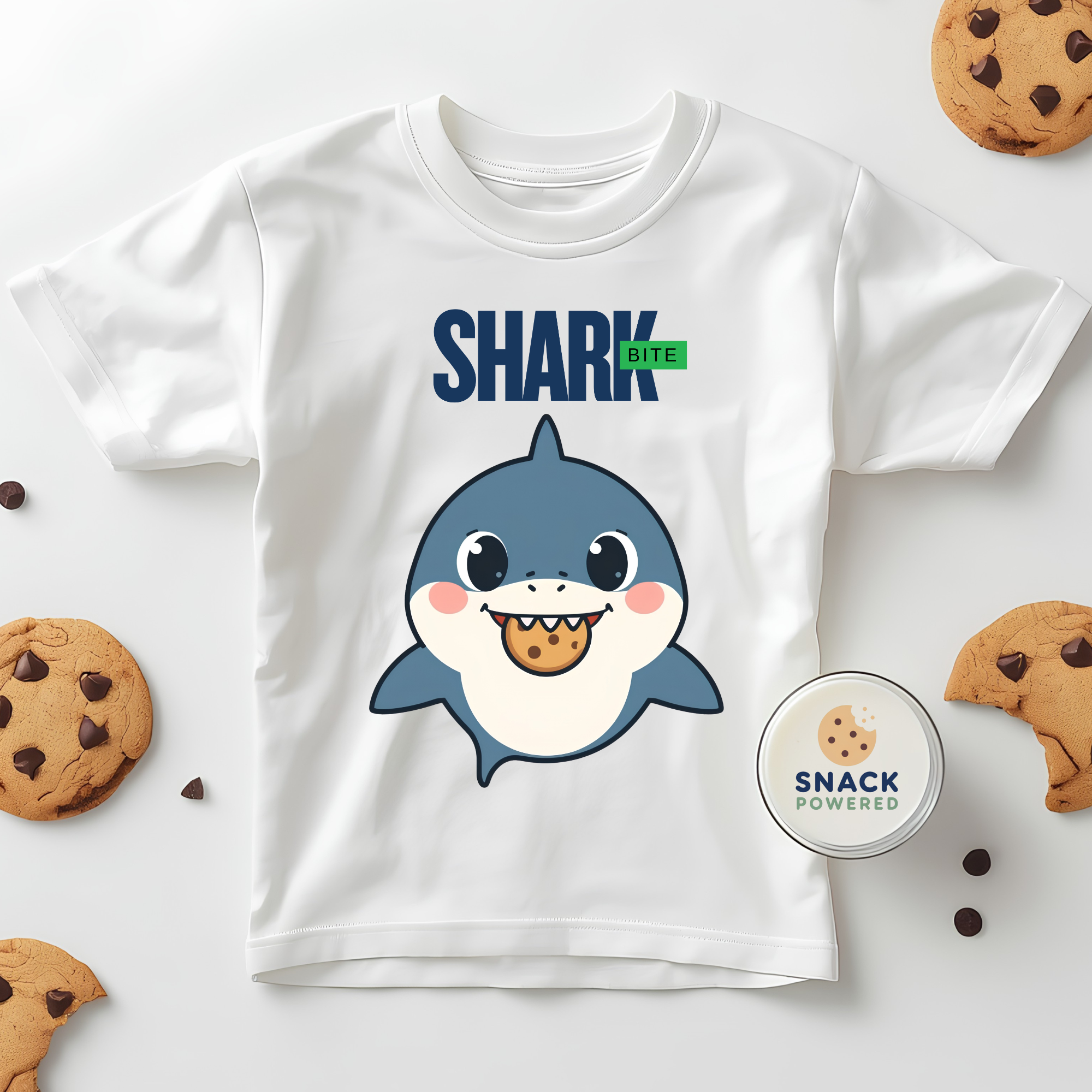 Shark Bite - Toddler Short Sleeve Tee