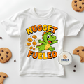 Nugget Fueled Dino - Toddler Short Sleeve Tee