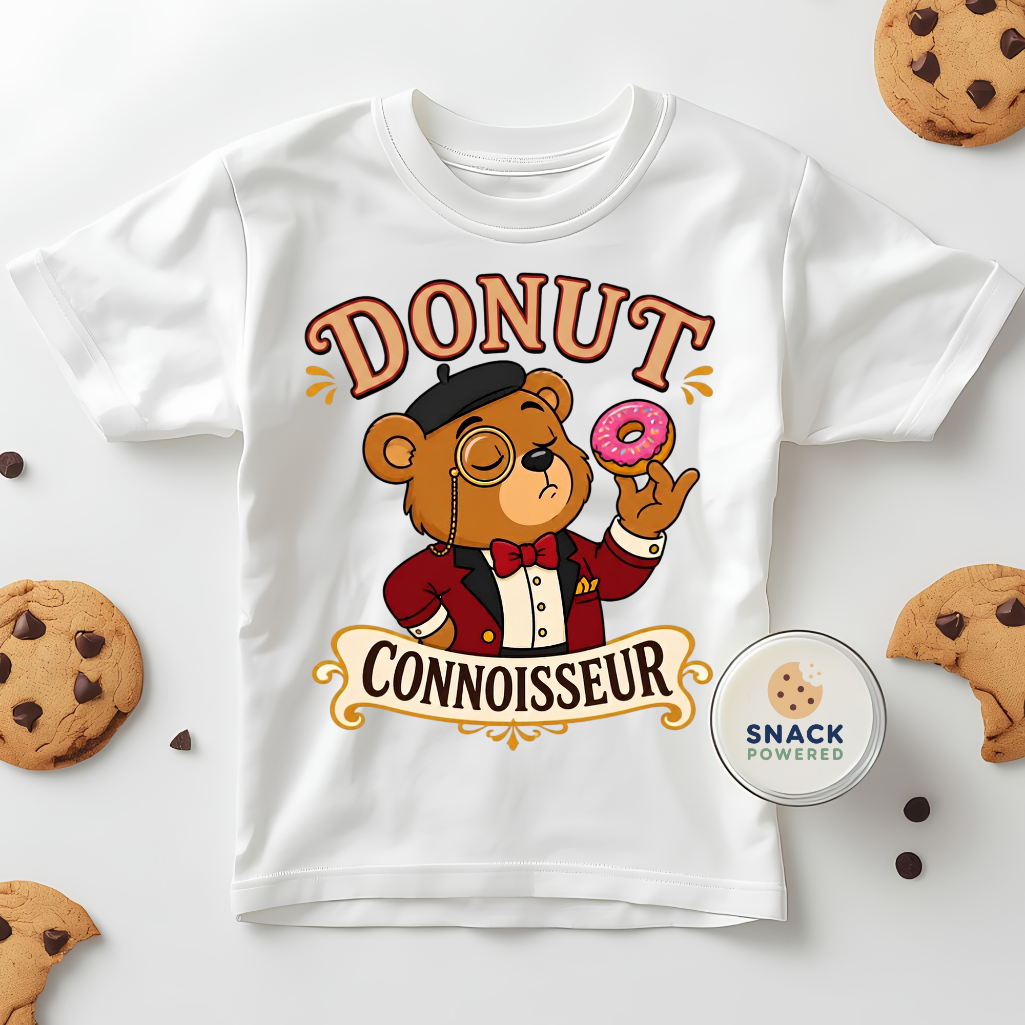 Donut Connoisseur - Toddler Short Sleeve Tee