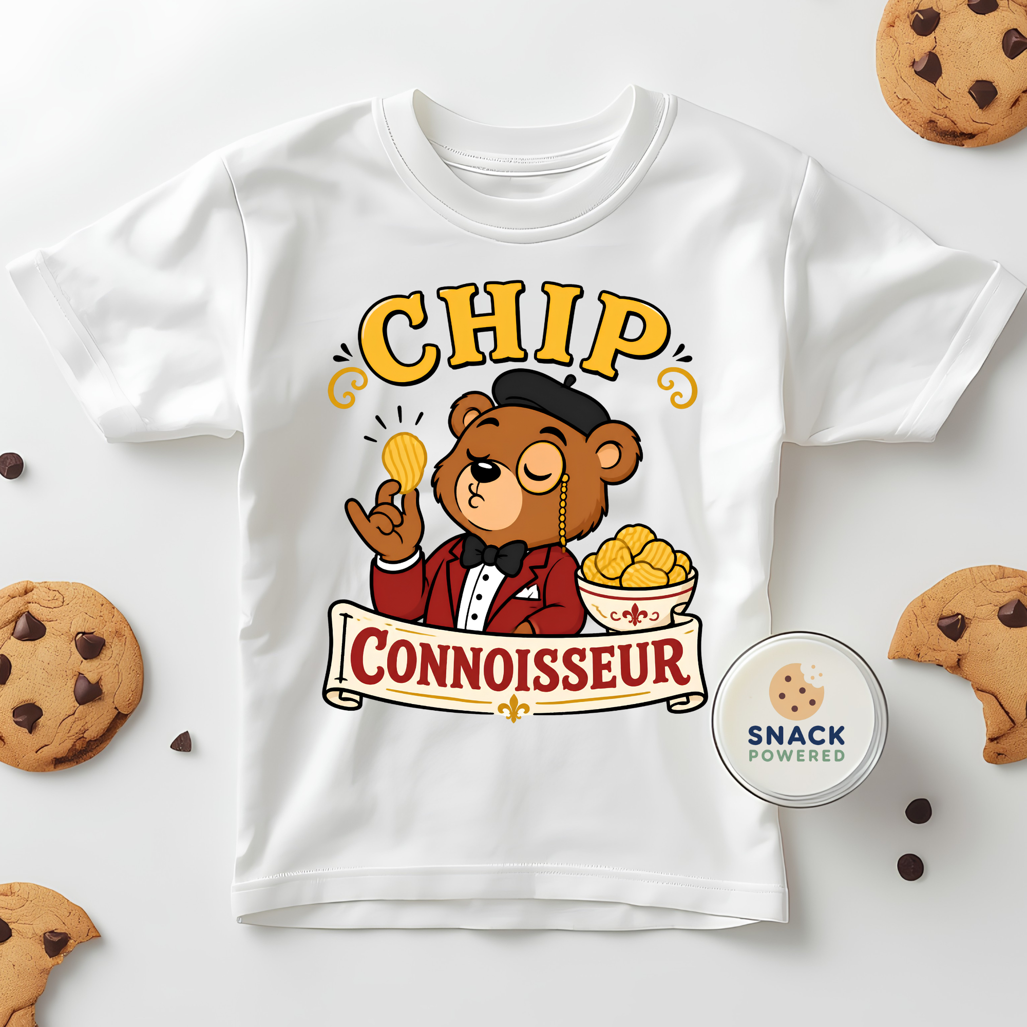 Chip Connoisseur - Toddler Short Sleeve Tee