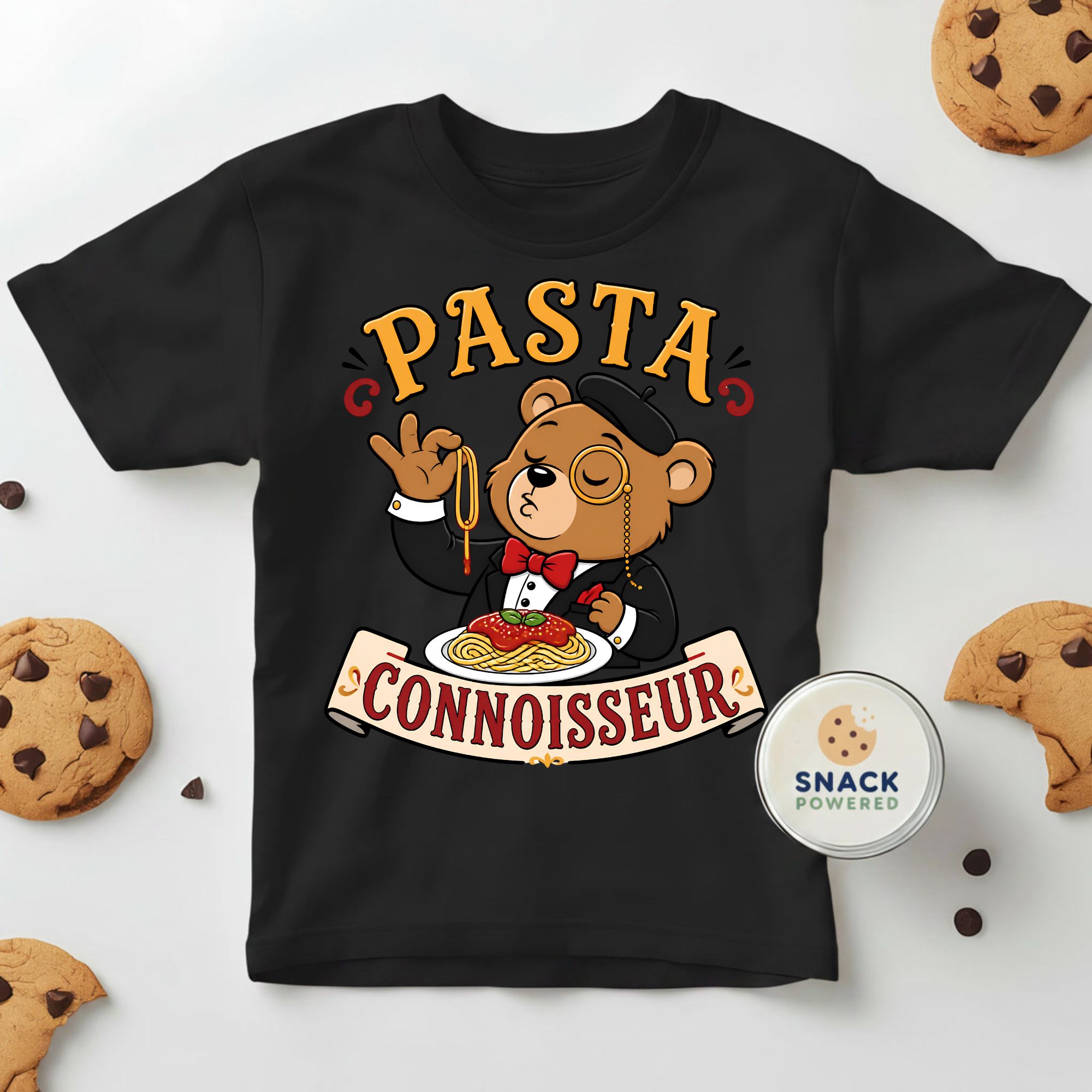Pasta Connoisseur - Toddler Short Sleeve Tee
