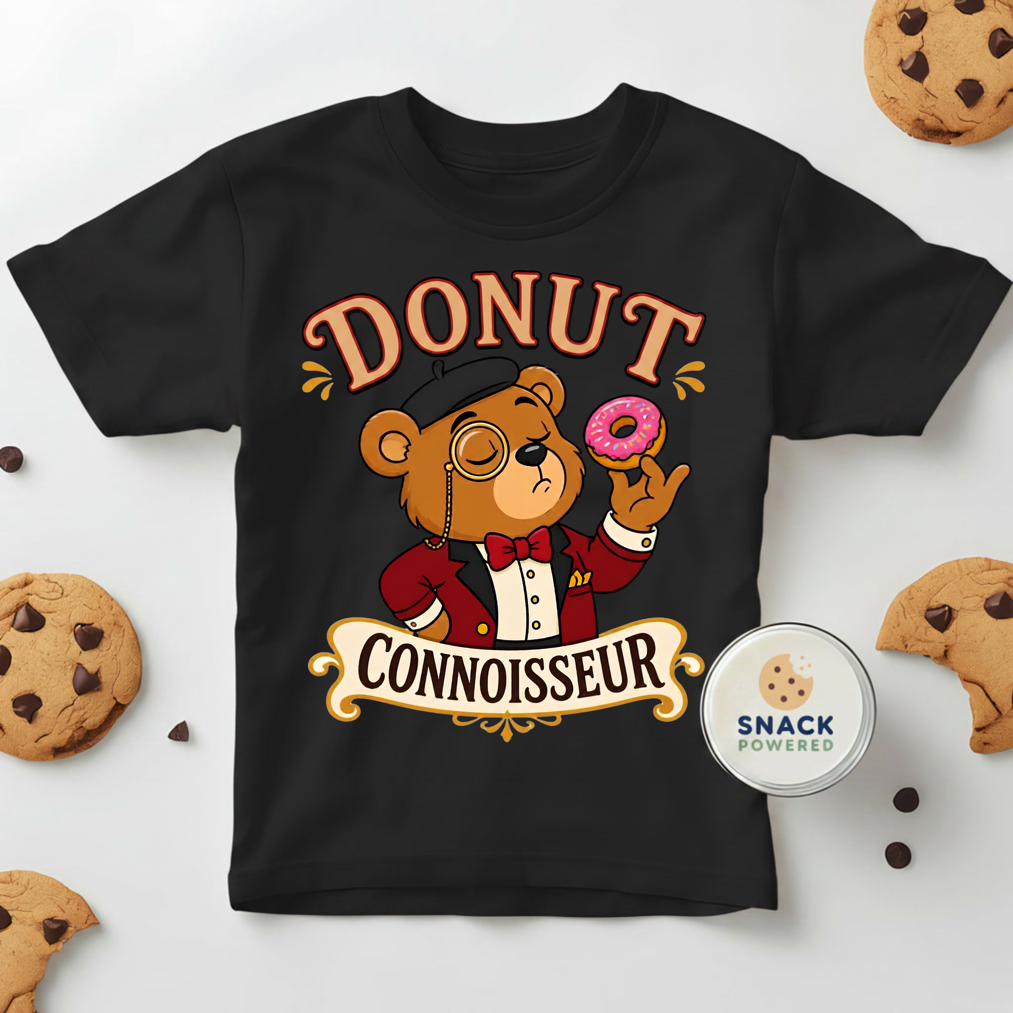Donut Connoisseur - Toddler Short Sleeve Tee