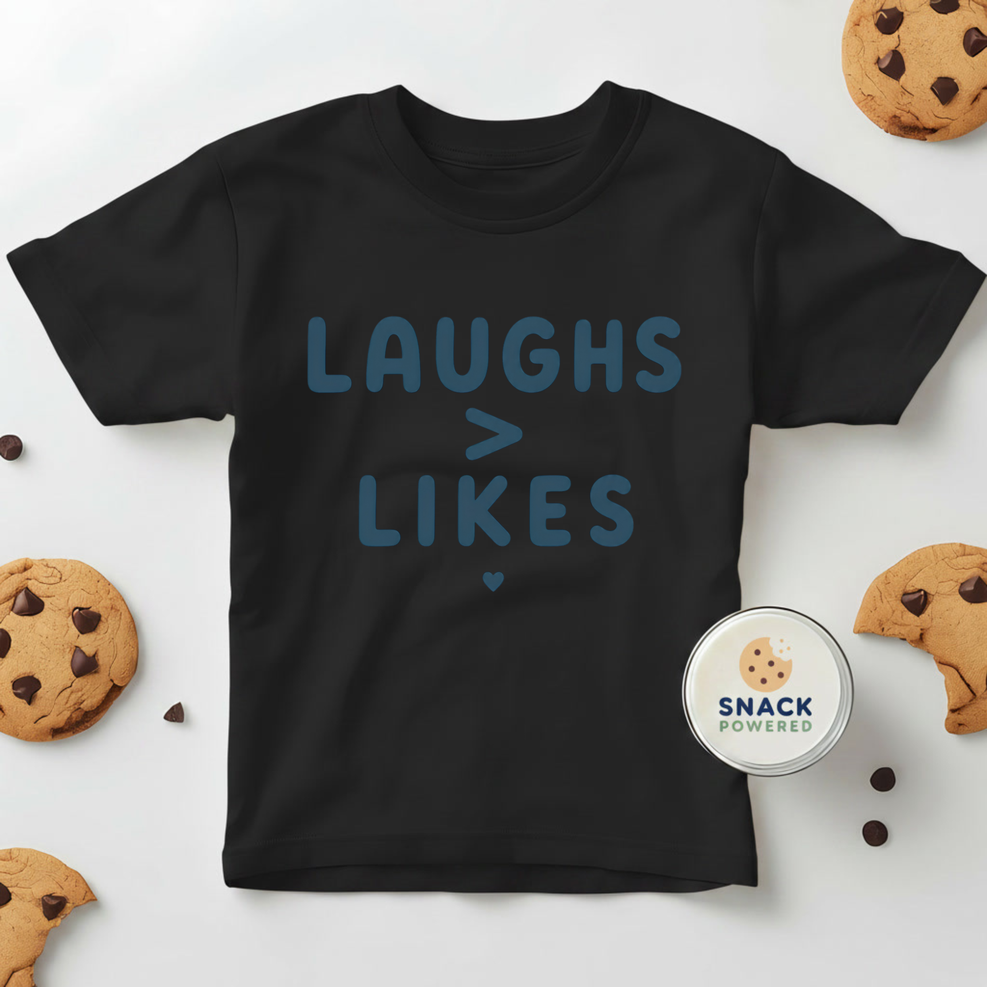 Laughs > Likes - Toddler Short Sleeve Tee