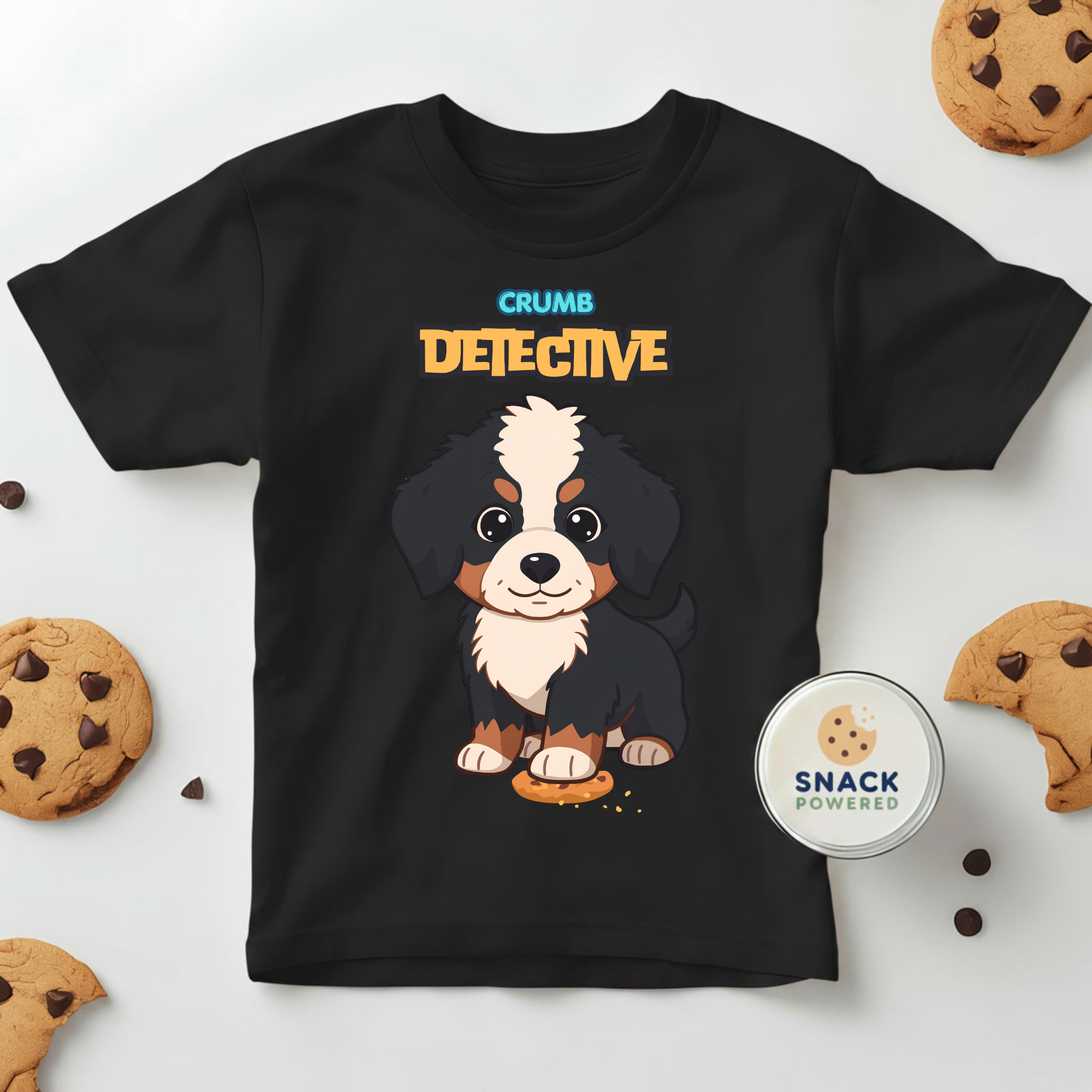 Crumb Detective - Toddler Short Sleeve Tee