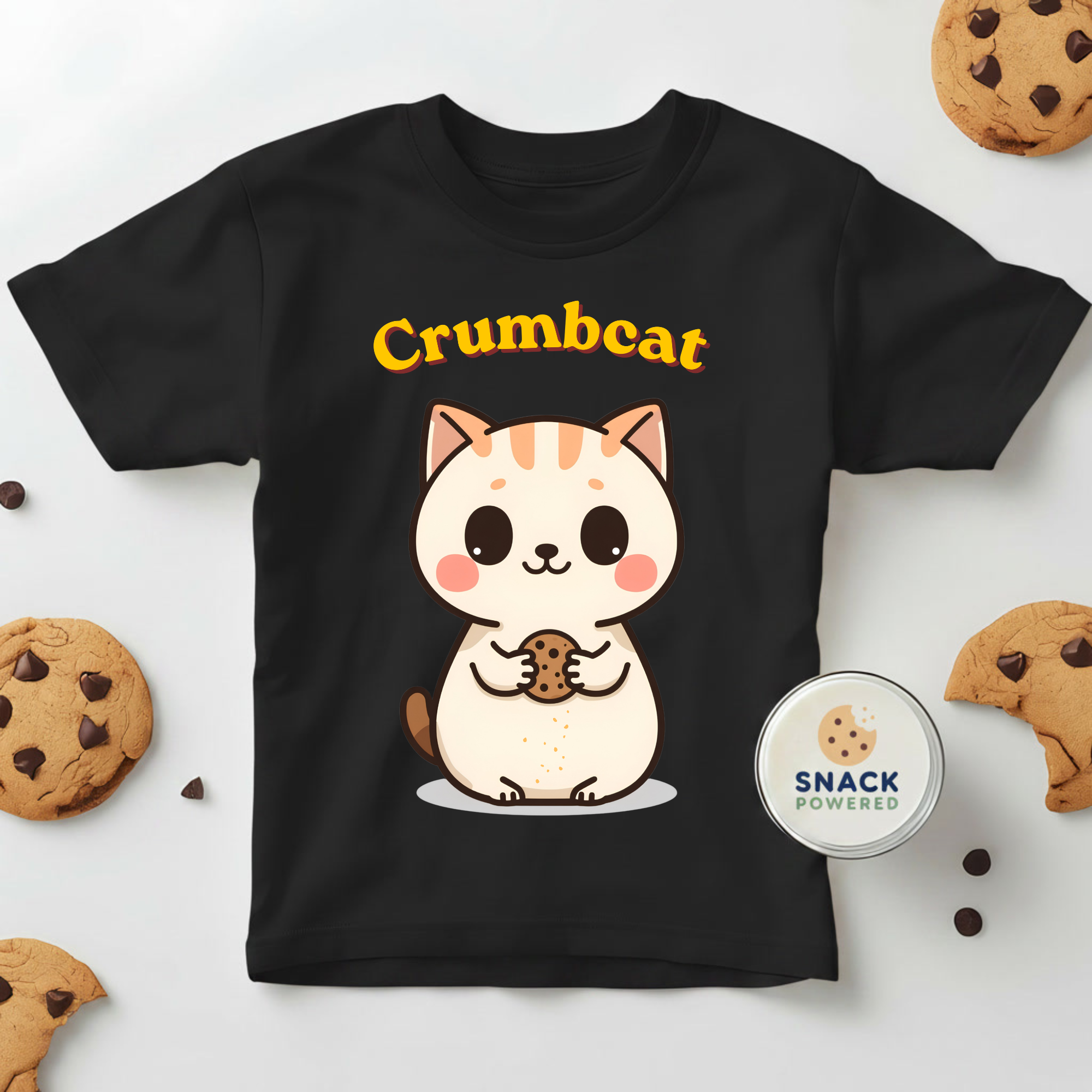 Crumbcat - Toddler Short Sleeve Tee