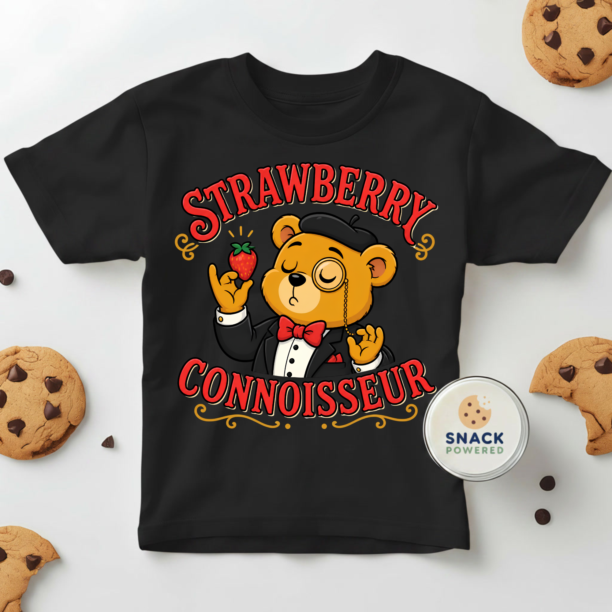 Strawberry Connoisseur - Toddler Short Sleeve Tee