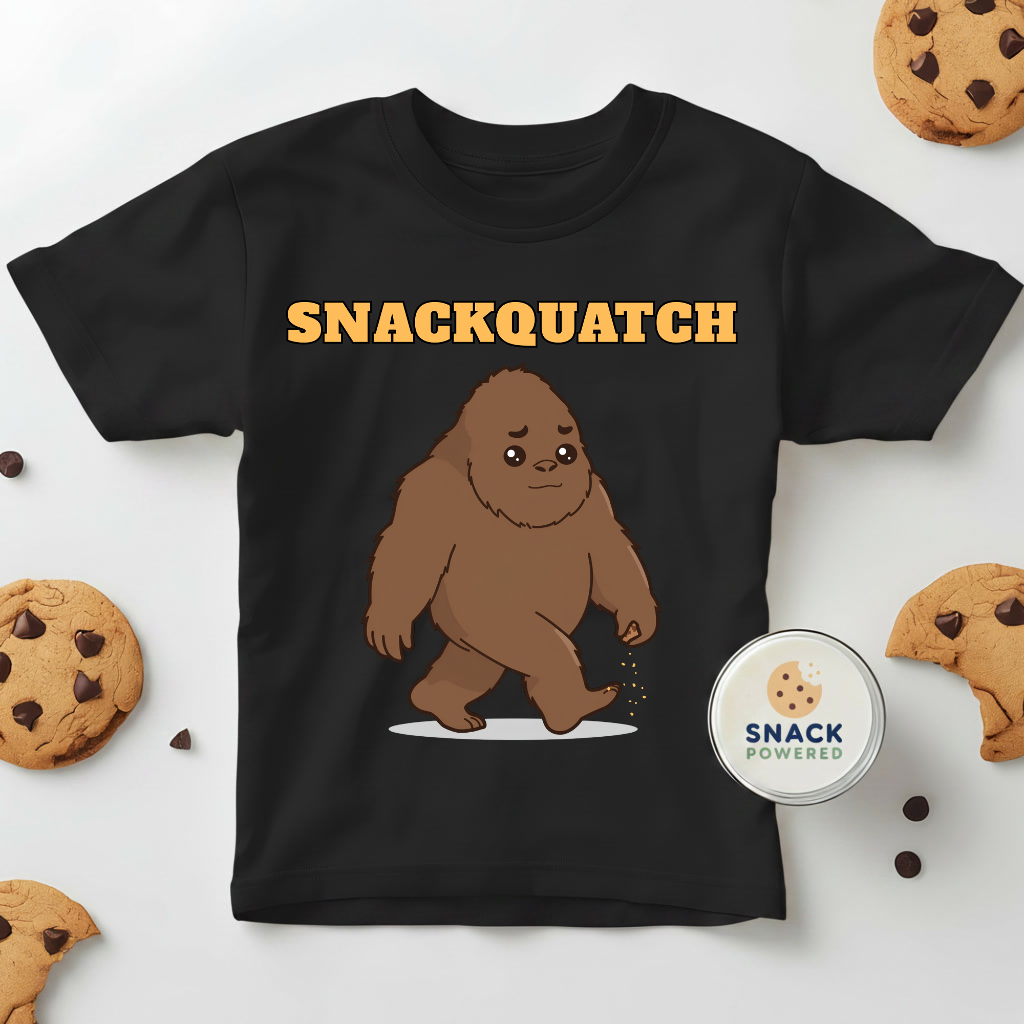Snackquatch -Toddler Short Sleeve Tee