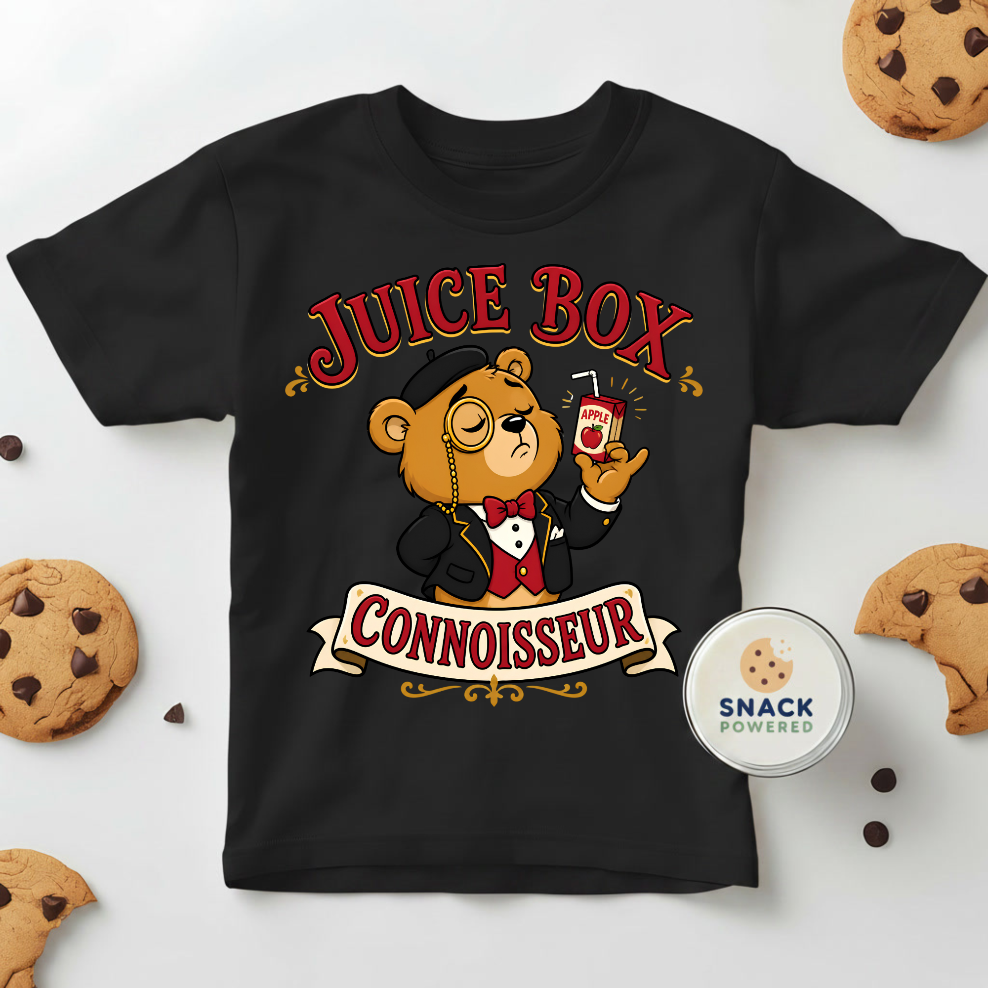 Juice Box Connoisseur - Toddler Short Sleeve Tee