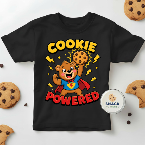Cookie Powered - Toddler Short Sleeve Tee