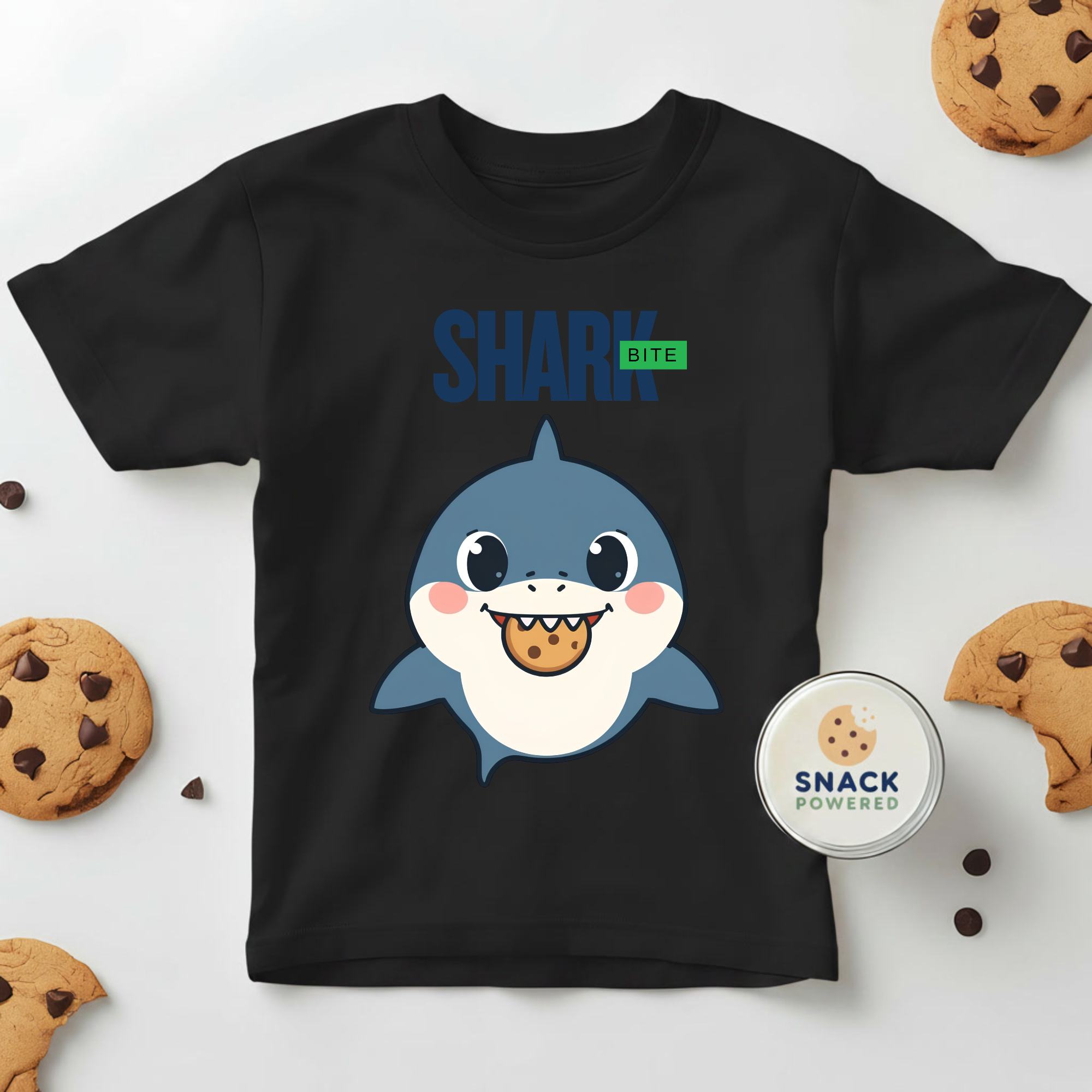 Shark Bite - Toddler Short Sleeve Tee