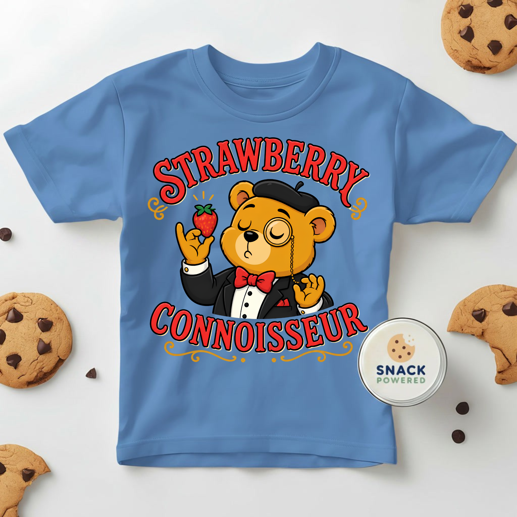 Strawberry Connoisseur - Toddler Short Sleeve Tee