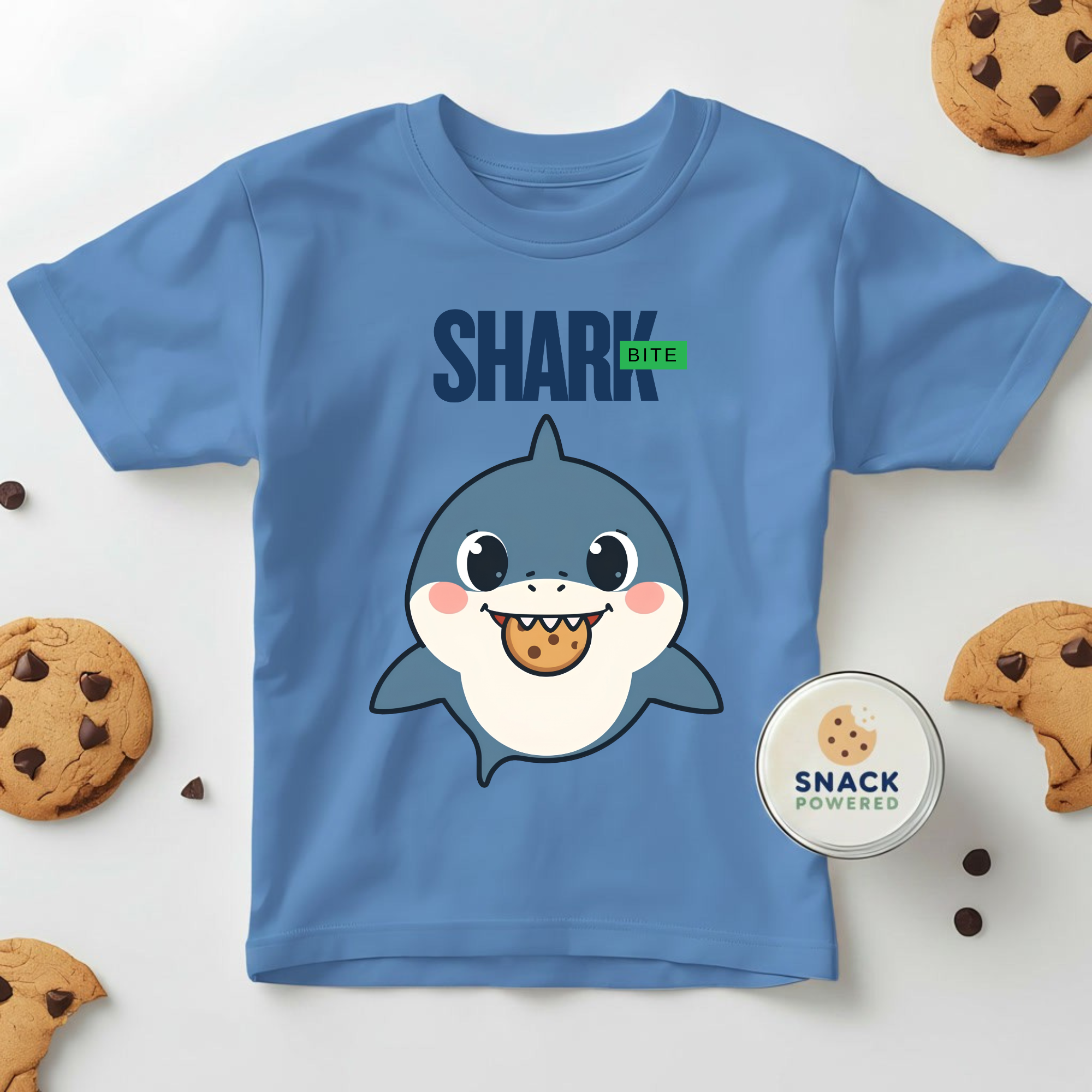 Shark Bite - Toddler Short Sleeve Tee