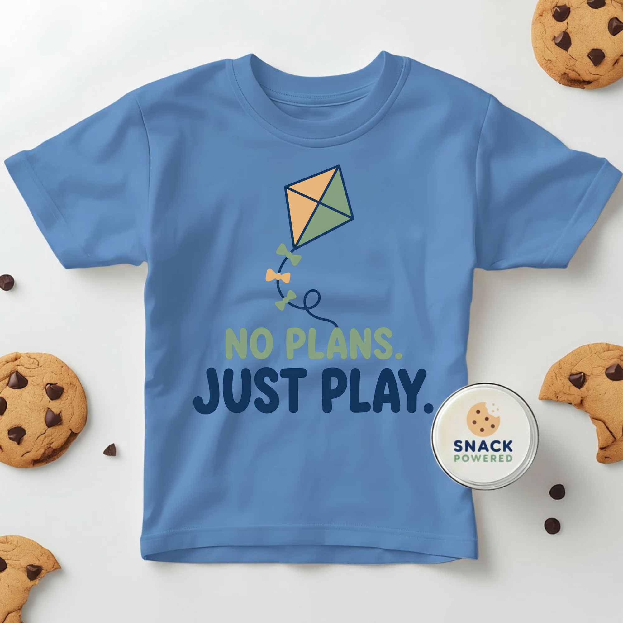 No Plans. Just Play. - Toddler Short Sleeve Tee