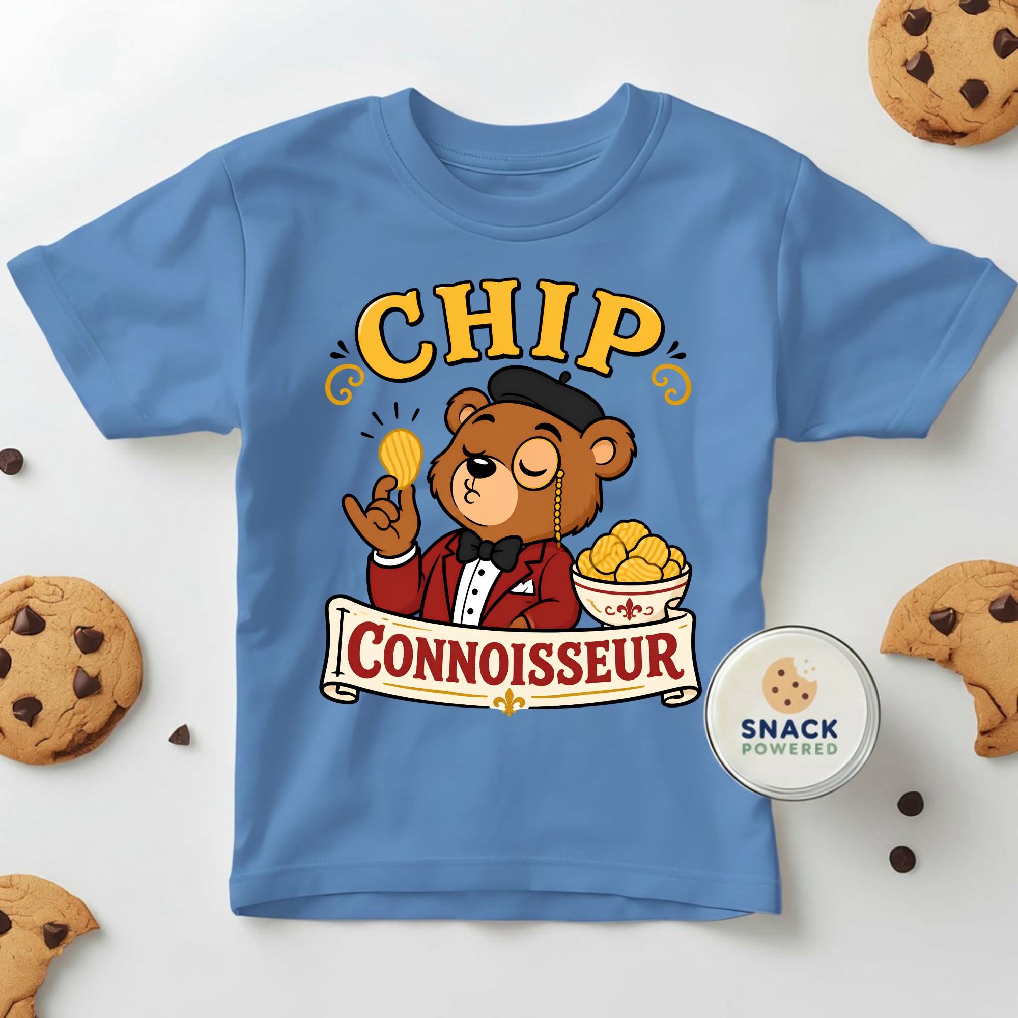 Chip Connoisseur - Toddler Short Sleeve Tee