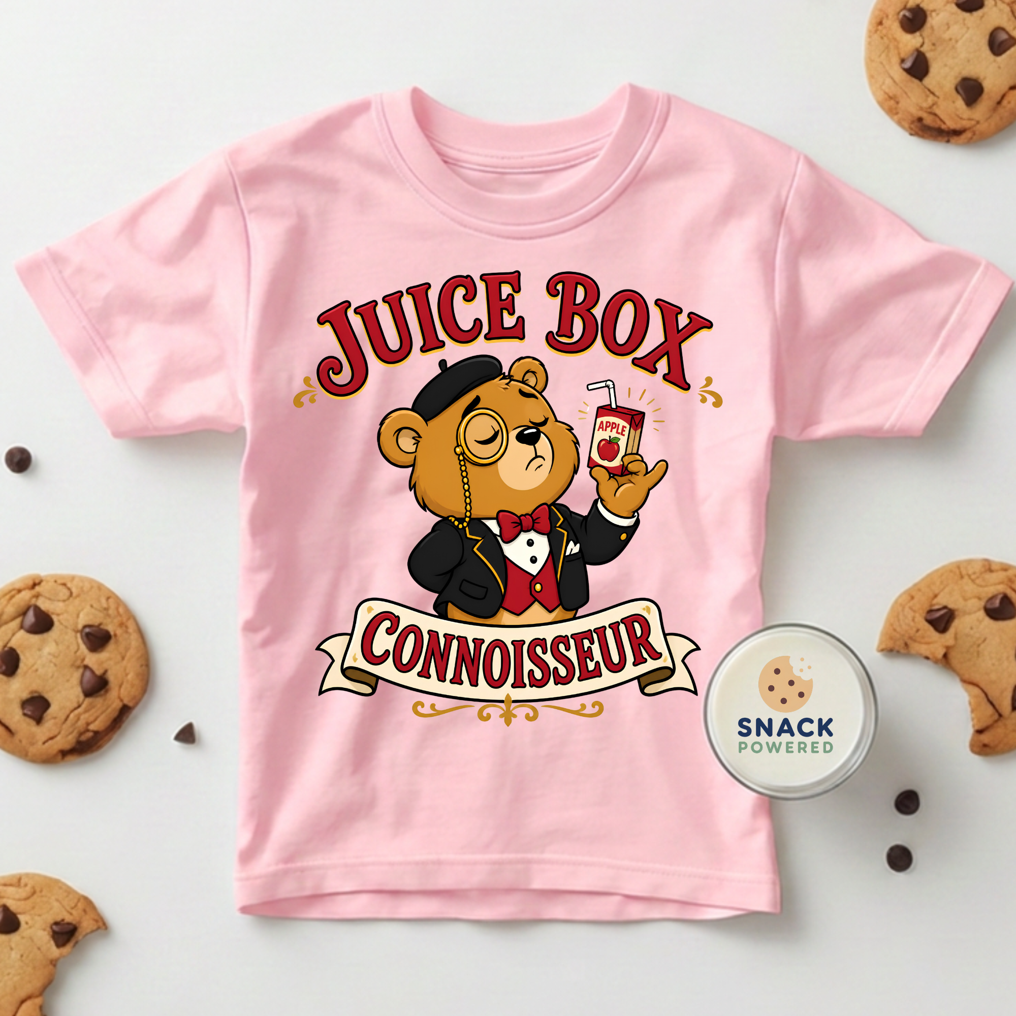 Juice Box Connoisseur - Toddler Short Sleeve Tee