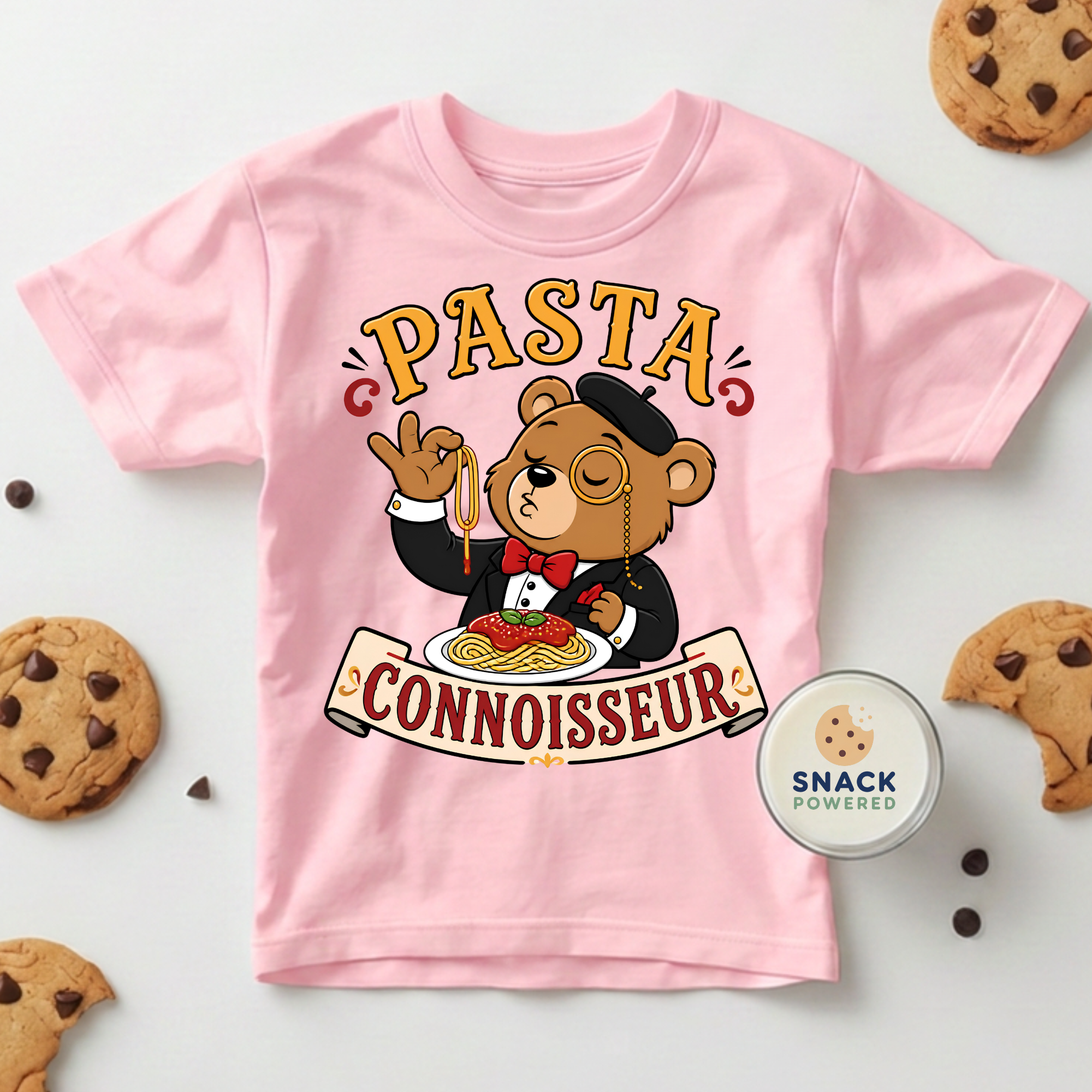 Pasta Connoisseur - Toddler Short Sleeve Tee