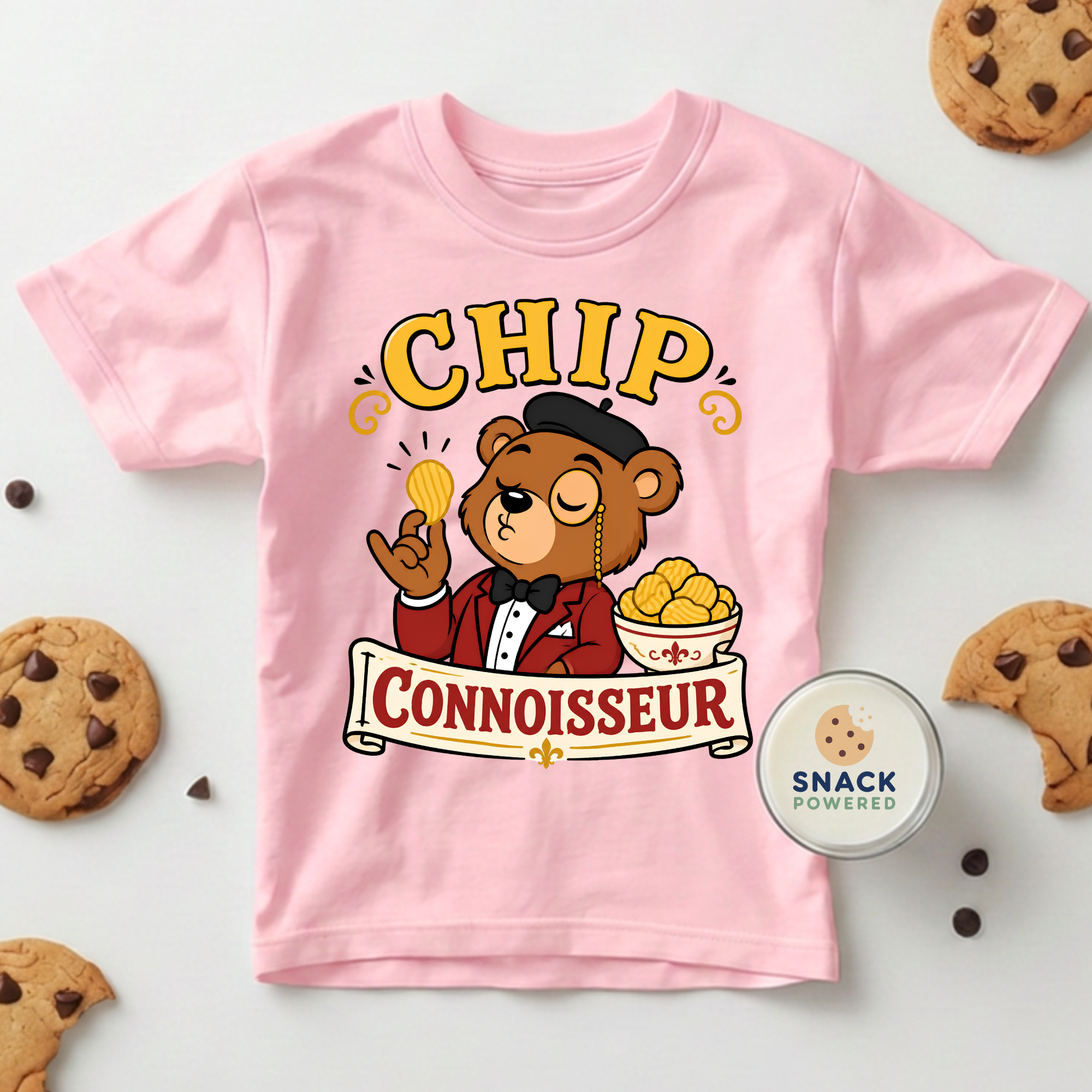 Chip Connoisseur - Toddler Short Sleeve Tee