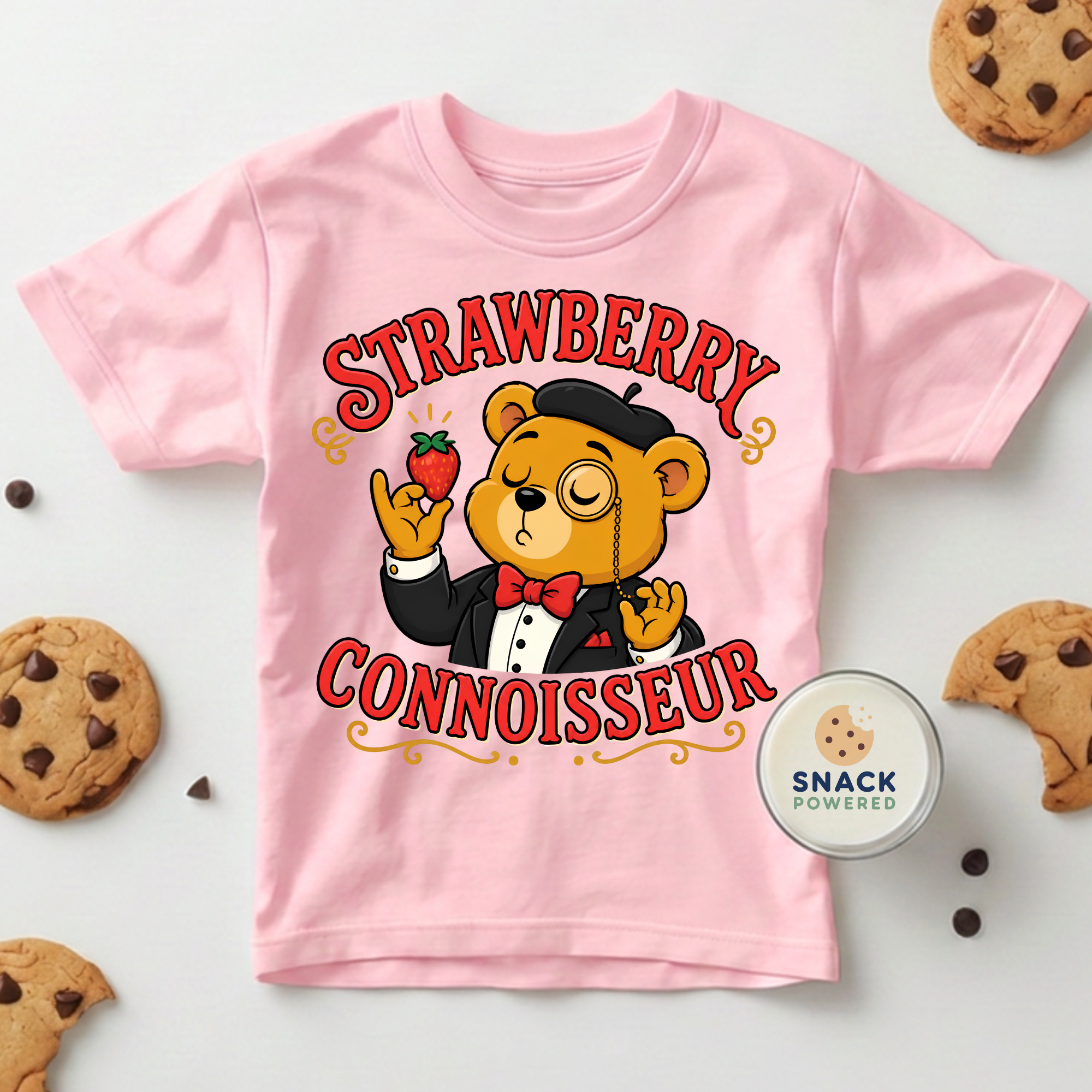 Strawberry Connoisseur - Toddler Short Sleeve Tee