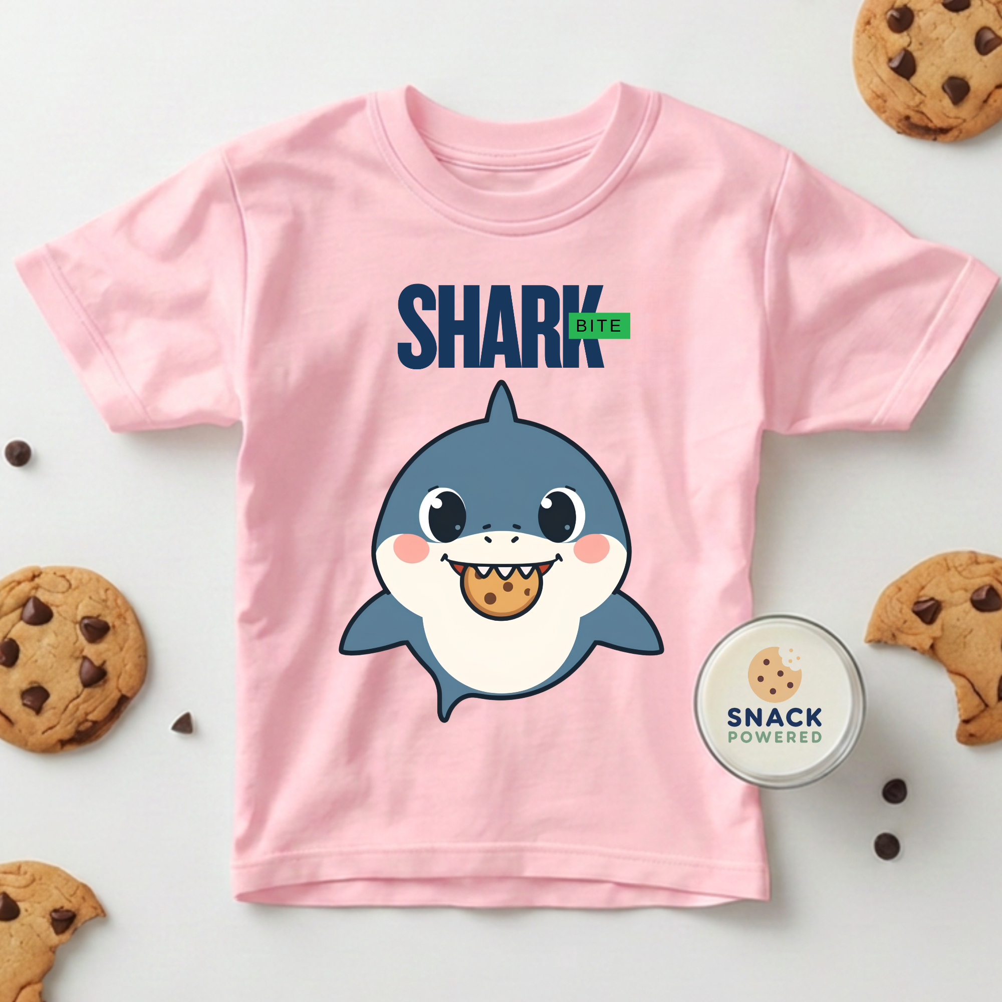 Shark Bite - Toddler Short Sleeve Tee