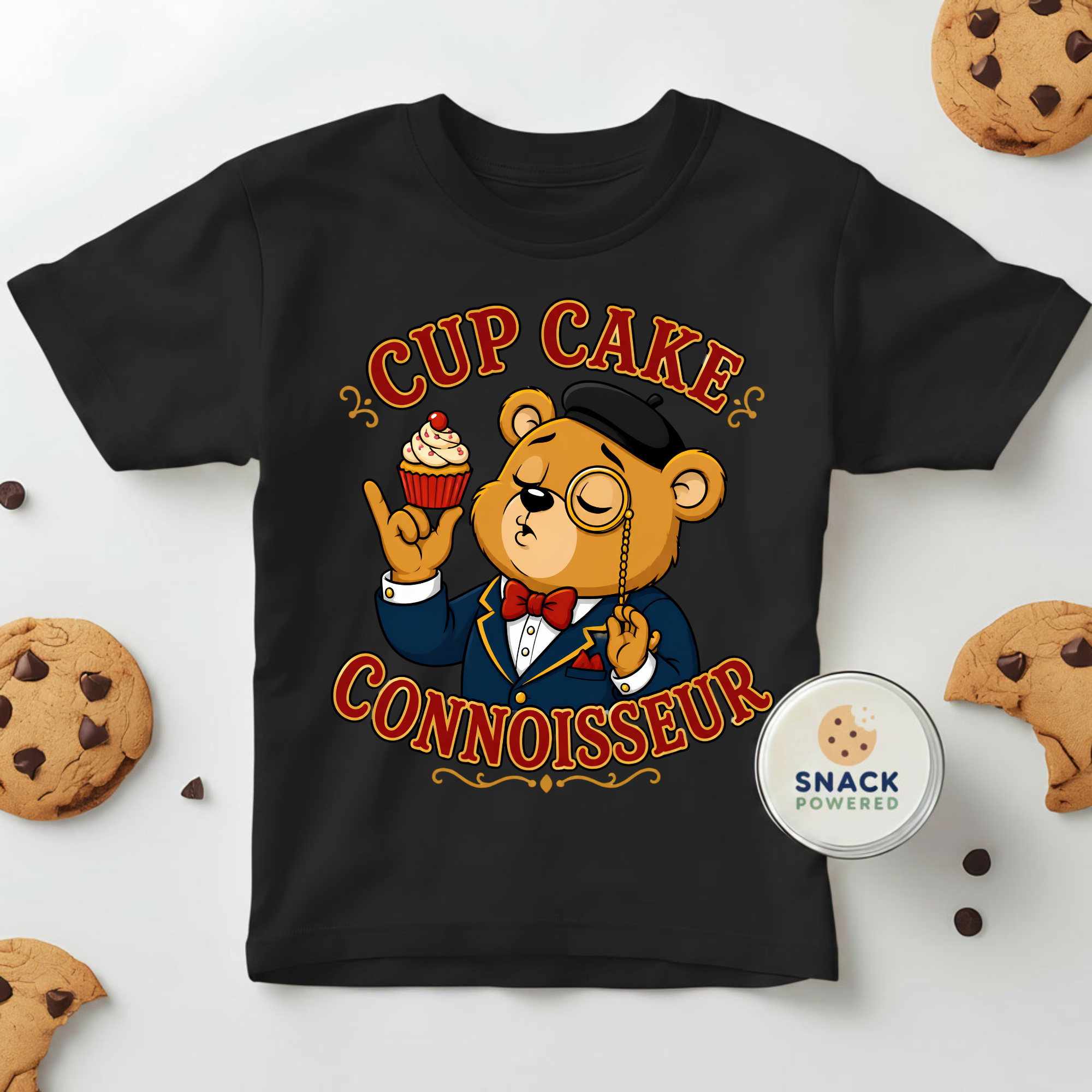 Cup Cake Connoisseur - Toddler Short Sleeve Tee