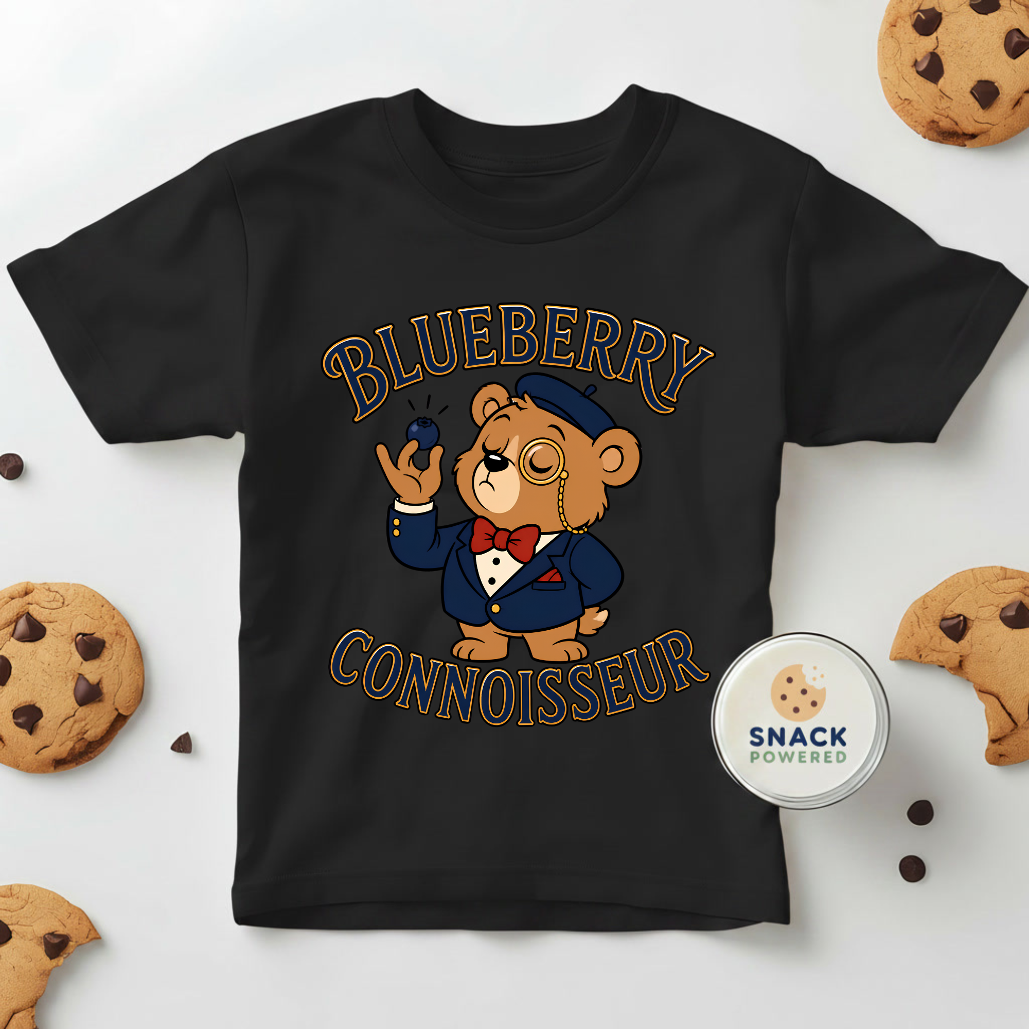 Blueberry Connoisseur - Toddler Short Sleeve Tee