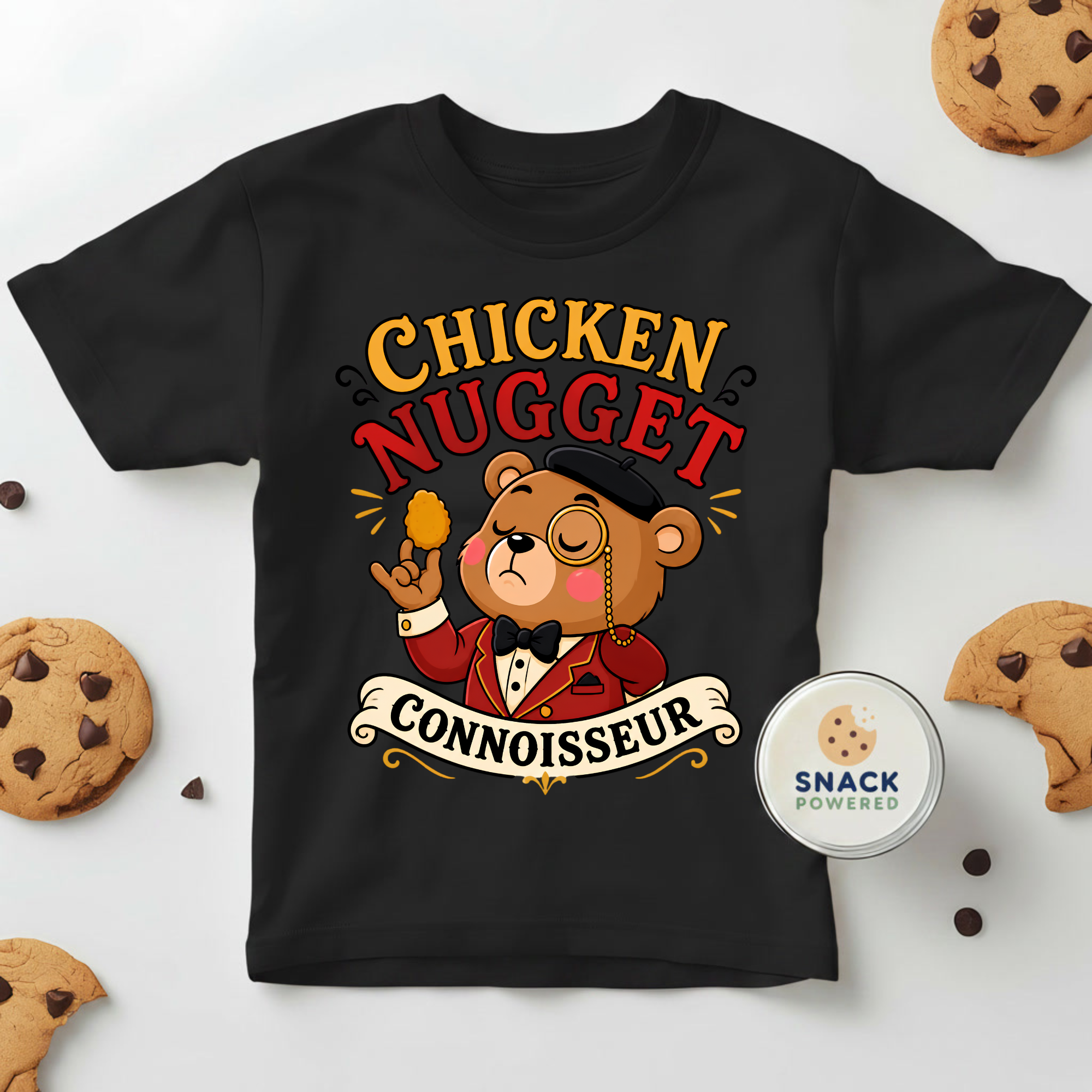 Chicken Nugget Connoisseur - Toddler Short Sleeve Tee