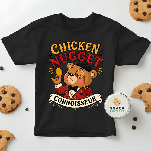 Chicken Nugget Connoisseur - Toddler Short Sleeve Tee