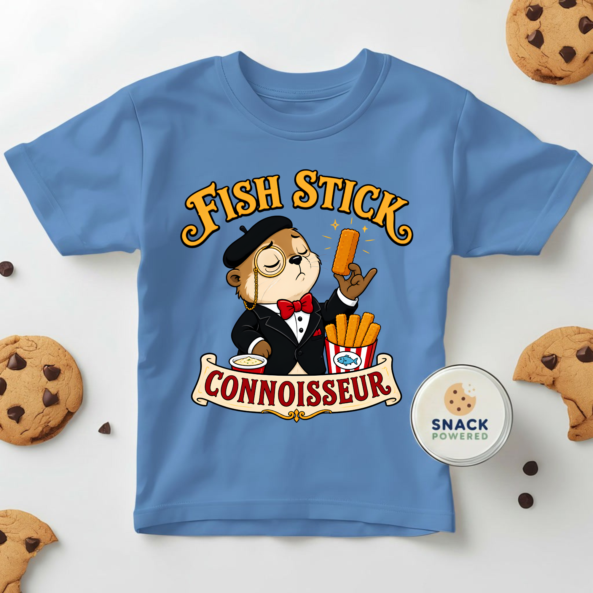 Fish Stick Connoisseur - Toddler Short Sleeve Tee
