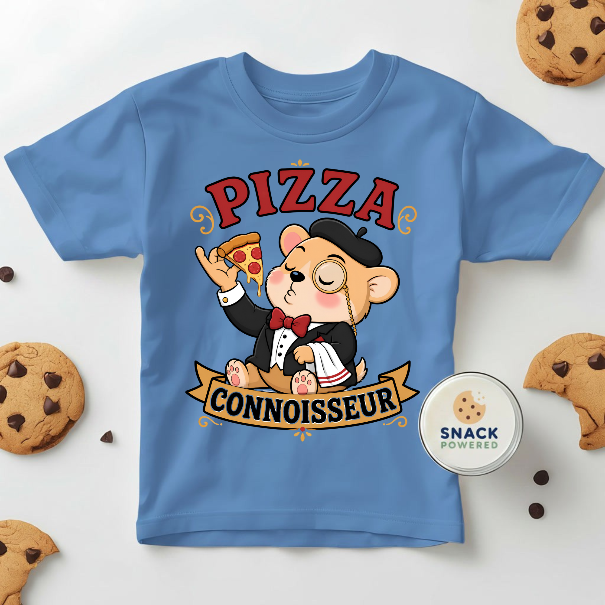 Pizza Connoisseur - Toddler Short Sleeve Tee