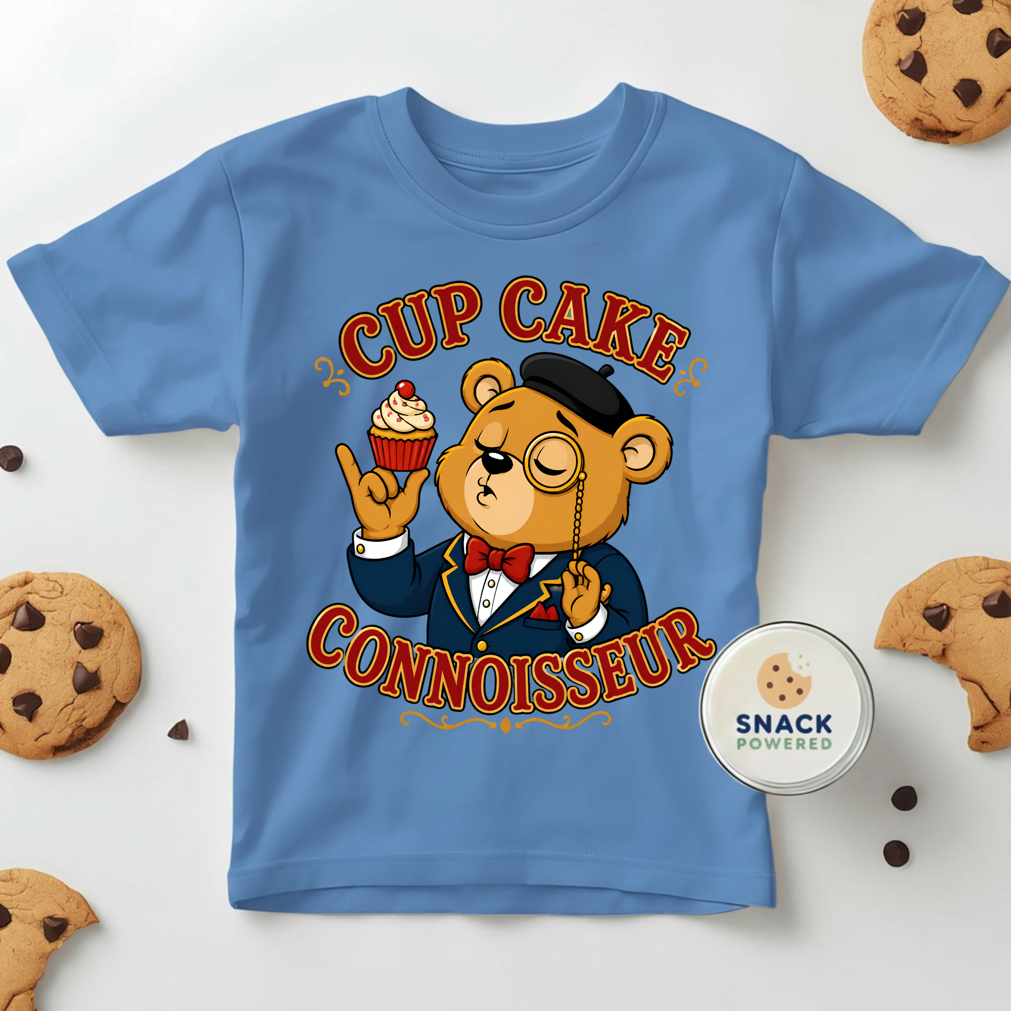 Cup Cake Connoisseur - Toddler Short Sleeve Tee