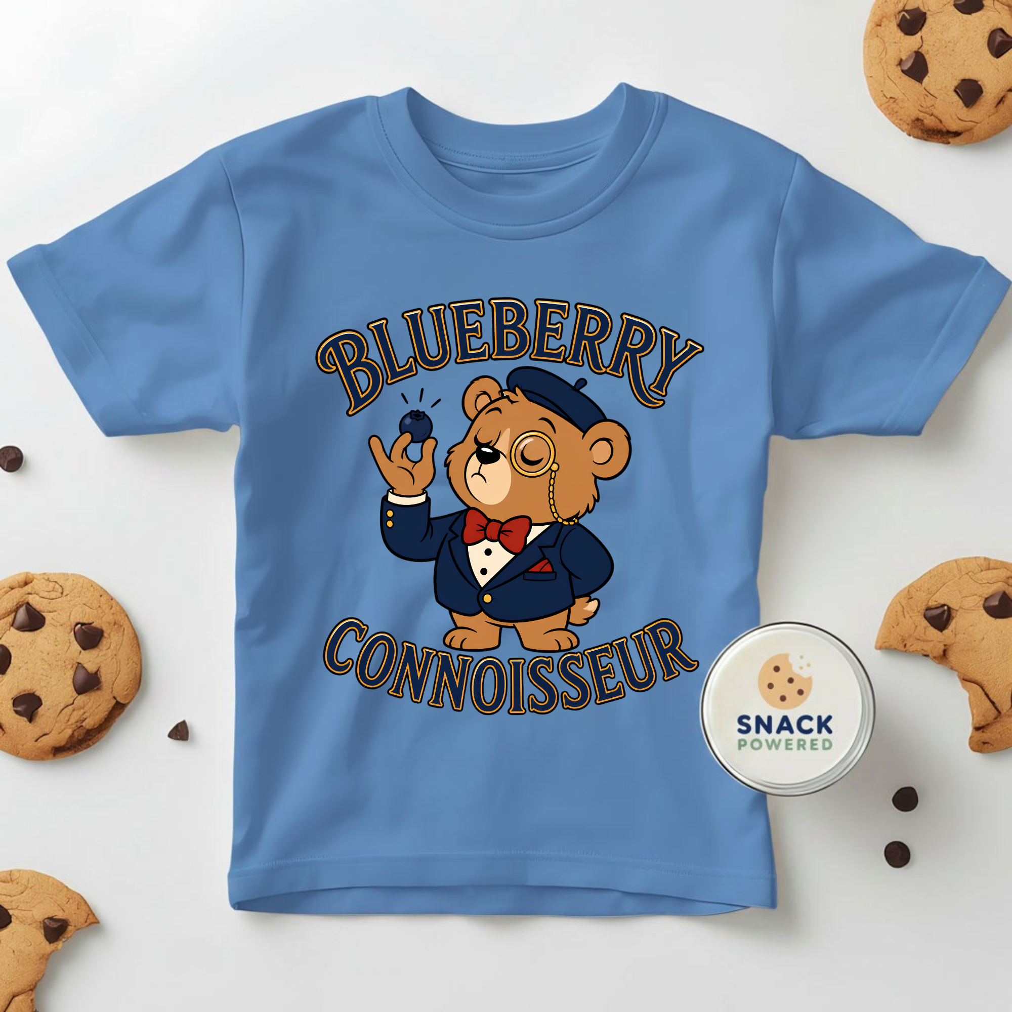 Blueberry Connoisseur - Toddler Short Sleeve Tee