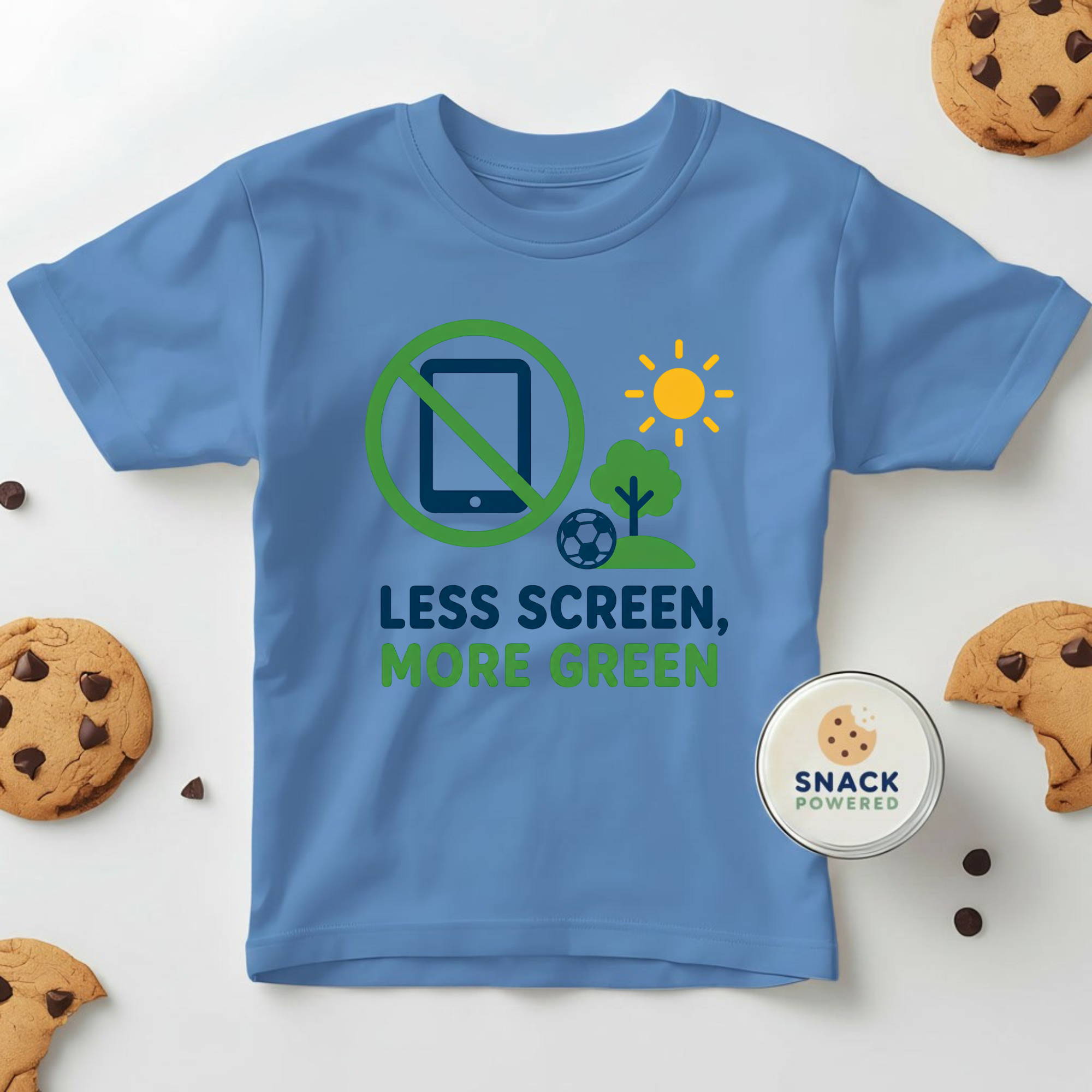 Less Screen, More Green - Toddler Short Sleeve Tee