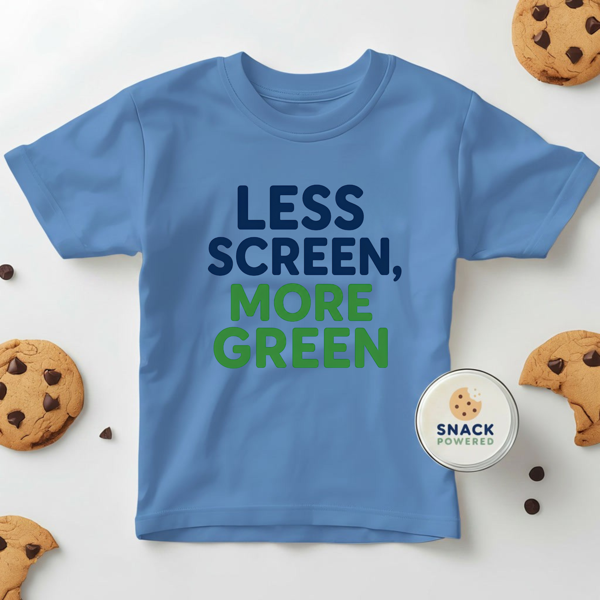 Less Screen, More Green - Toddler Short Sleeve Tee