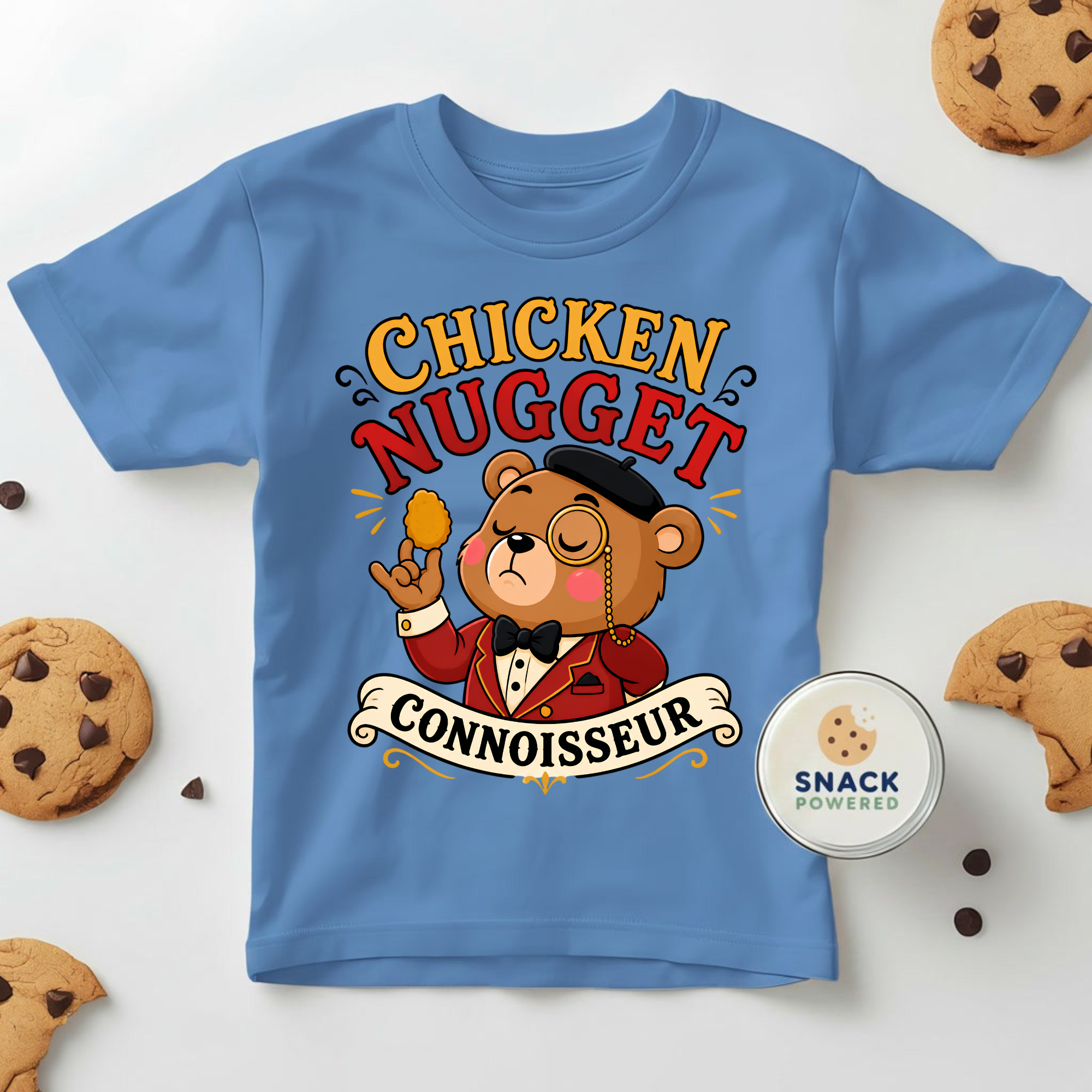 Chicken Nugget Connoisseur - Toddler Short Sleeve Tee