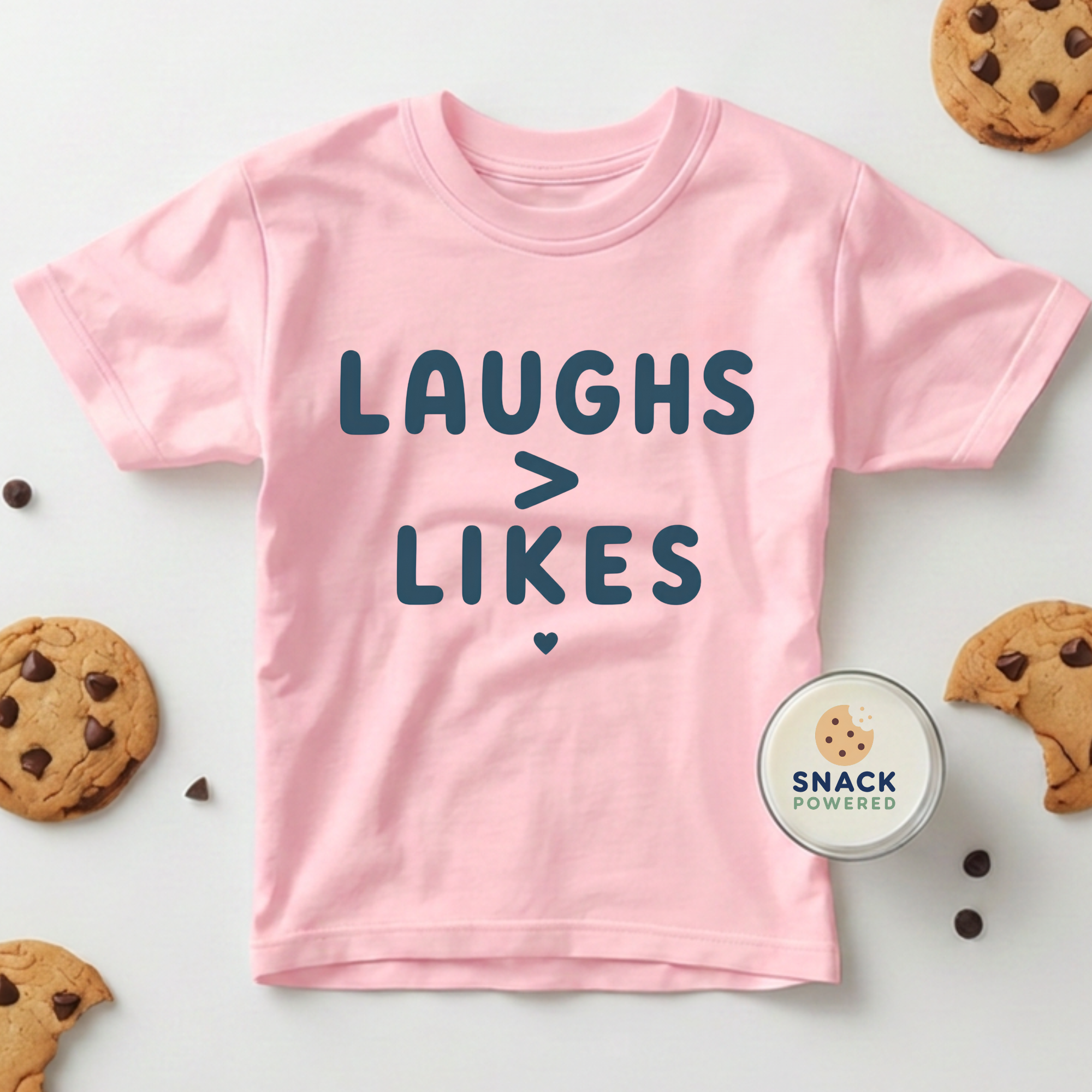Laughs > Likes - Toddler Short Sleeve Tee
