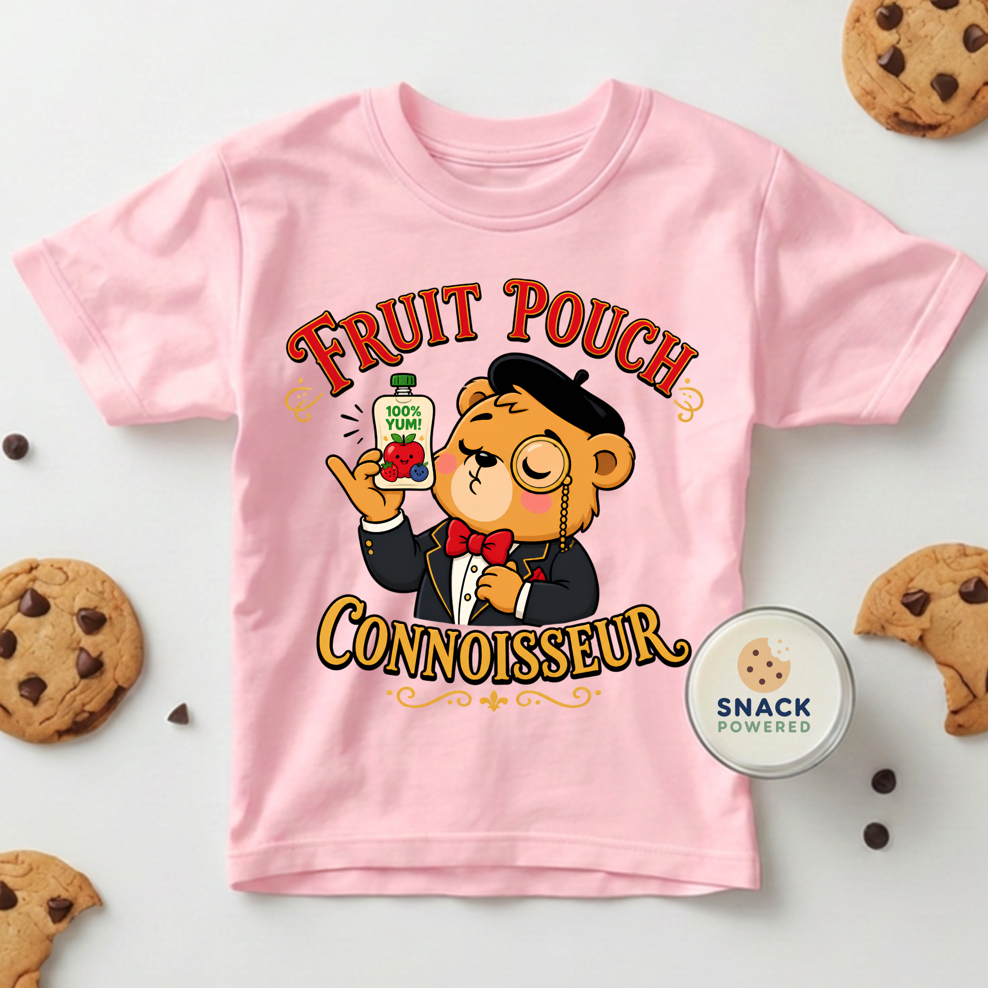 Fruit Pouch Connoisseur - Toddler Short Sleeve Tee