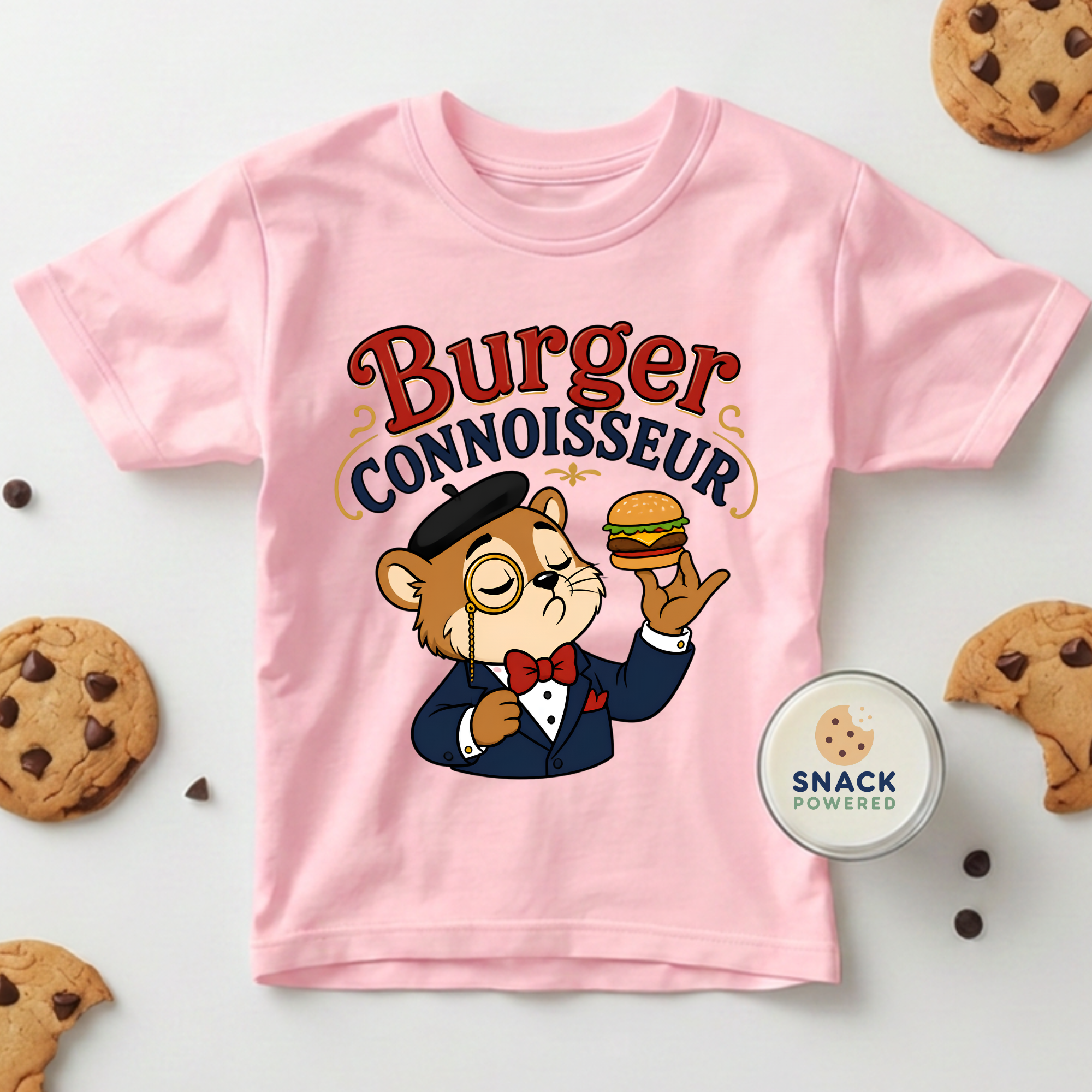 Burger Connoisseur - Toddler Short Sleeve Tee