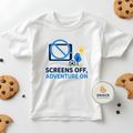 Screen off, Adventure on - Toddler Short Sleeve Tee