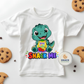 Snack Me T-Rex - Toddler Short Sleeve Tee