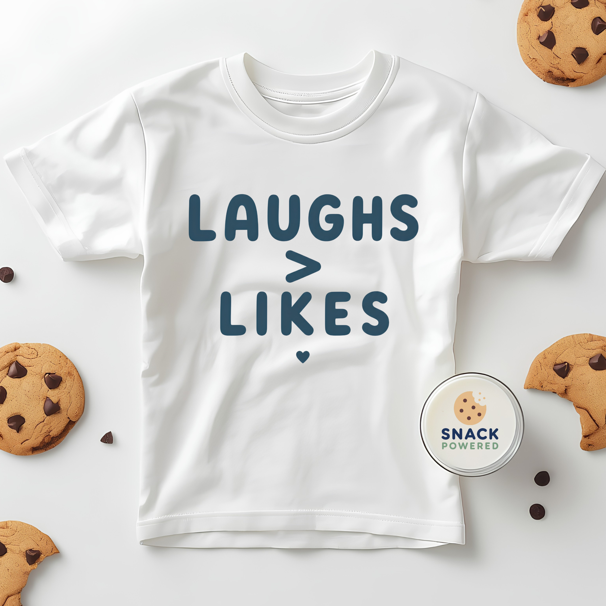 Laughs > Likes - Toddler Short Sleeve Tee