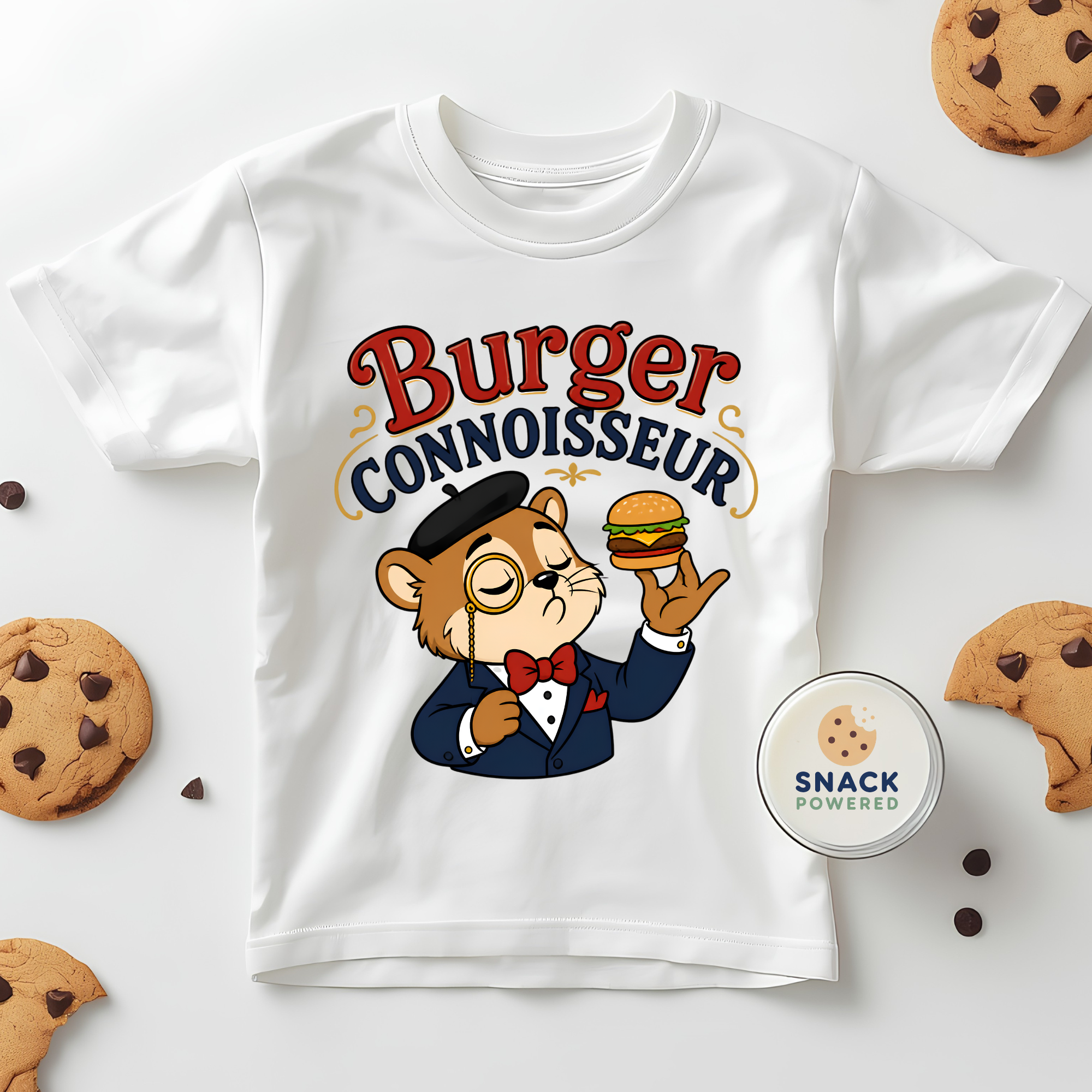 Burger Connoisseur - Toddler Short Sleeve Tee